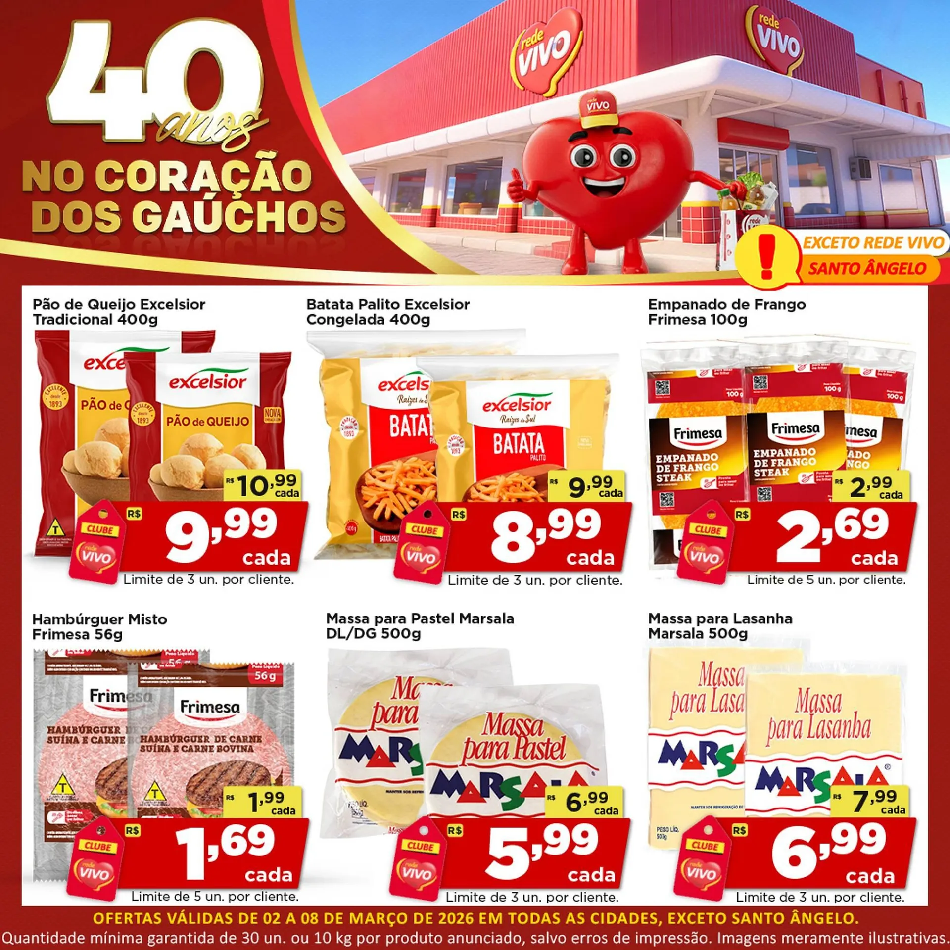 Encarte de Encarte Rede Vivo 2 de março até 8 de março 2026 - Pagina 2