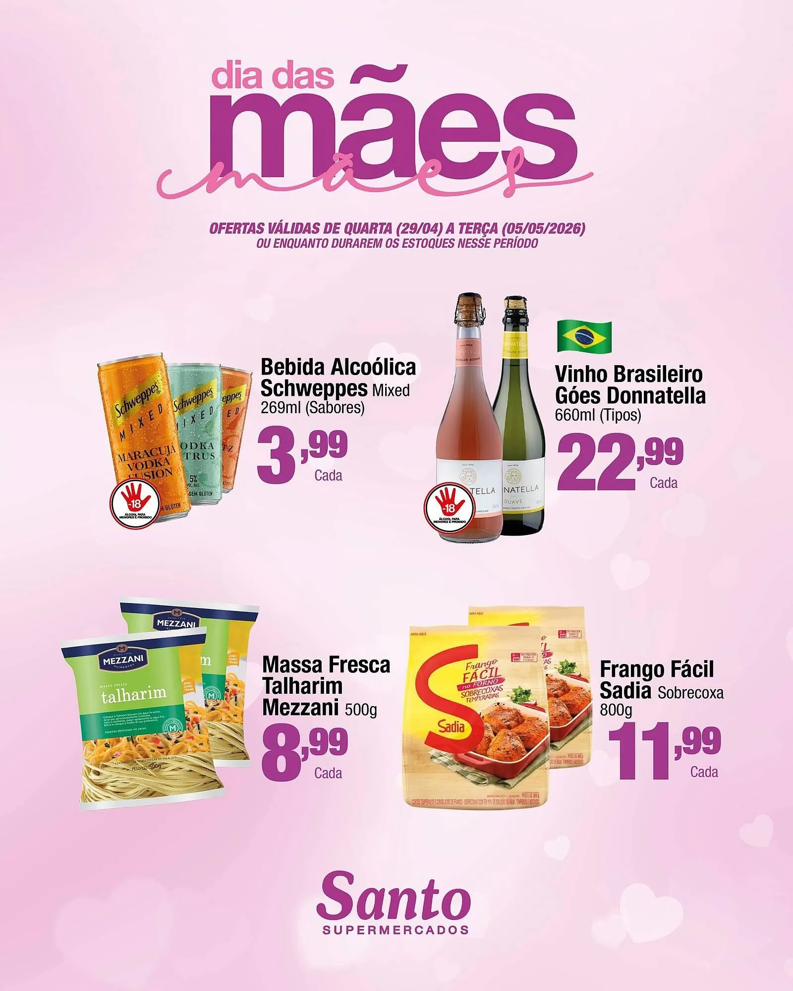 Encarte de Catálogo Santo Supermercados 29 de abril até 5 de maio 2026 - Pagina 3