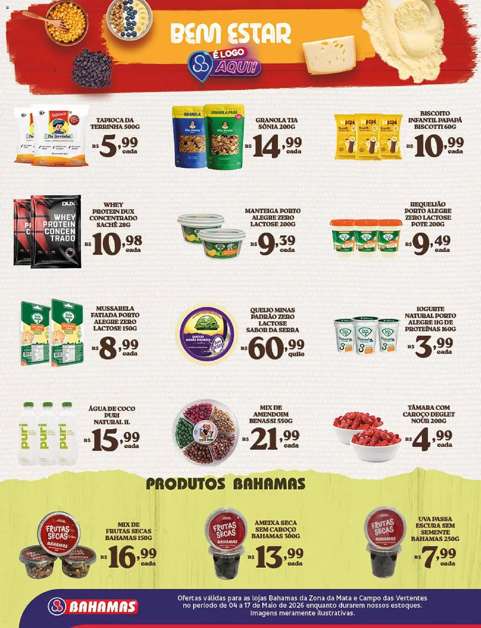 Encarte de Catálogo Bahamas Supermercados 4 de maio até 18 de maio 2026 - Pagina 6