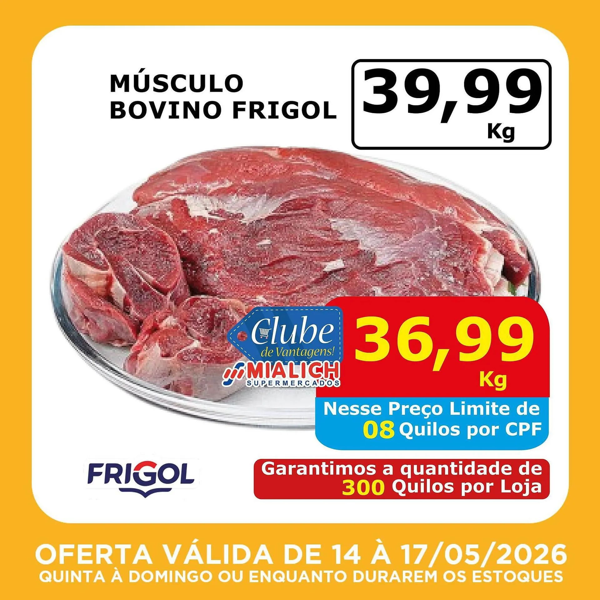 Encarte de Catálogo Mialich Supermercados 14 de maio até 17 de maio 2026 - Pagina 4