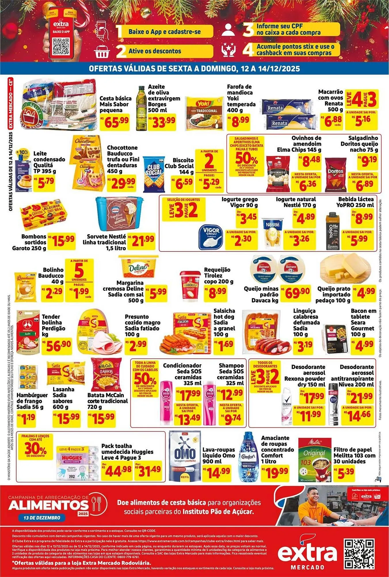 Encarte de Encarte Mercado Extra 12 de dezembro até 14 de dezembro 2025 - Pagina 2