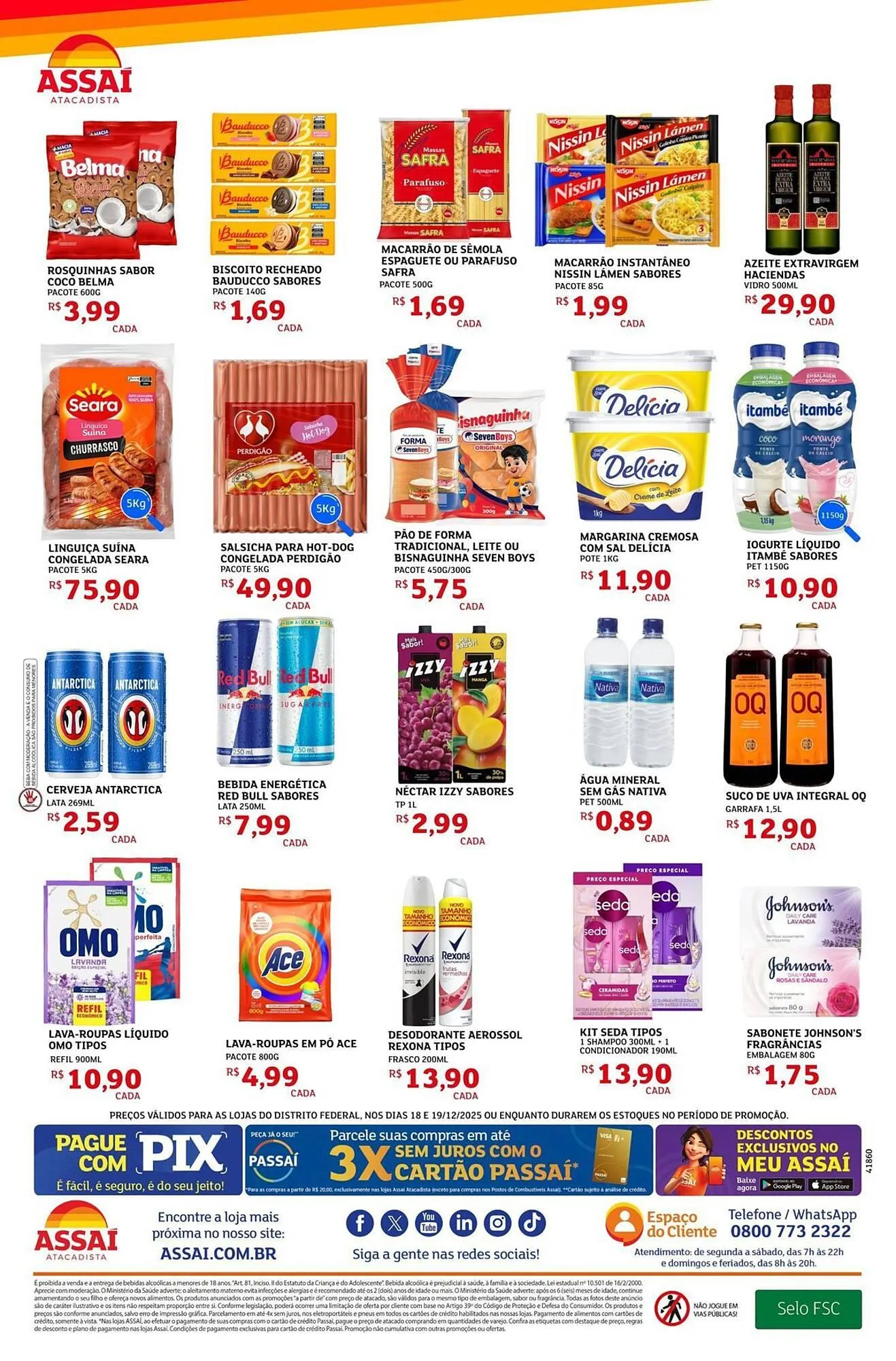 Encarte de Encarte Assaí Atacadista 18 de dezembro até 19 de dezembro 2025 - Pagina 2
