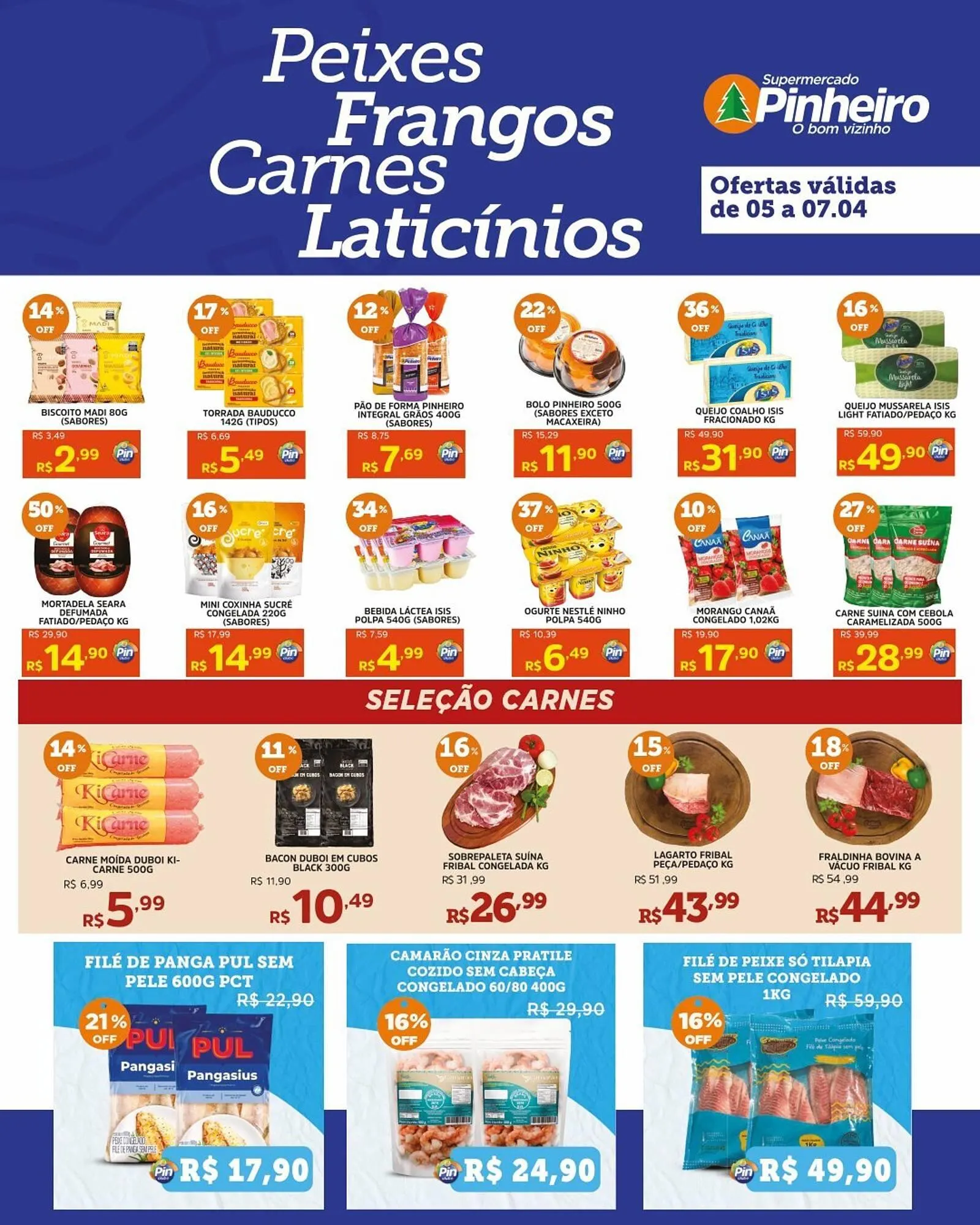 Encarte de Encarte Pinheiro Supermercado 5 de abril até 7 de abril 2026 - Pagina 3
