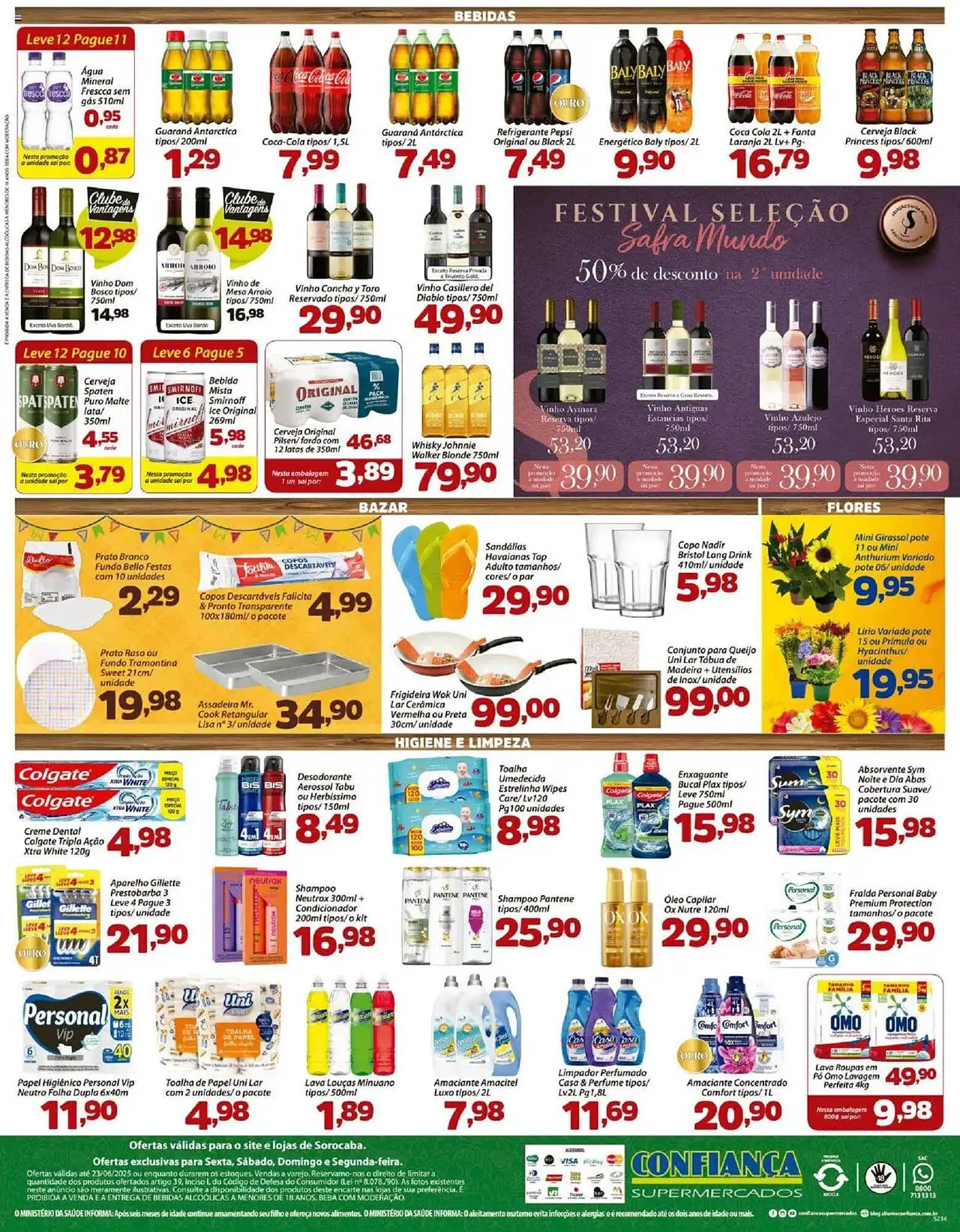 Encarte de Catálogo Confiança Supermercados 20 de junho até 24 de junho 2025 - Pagina 4