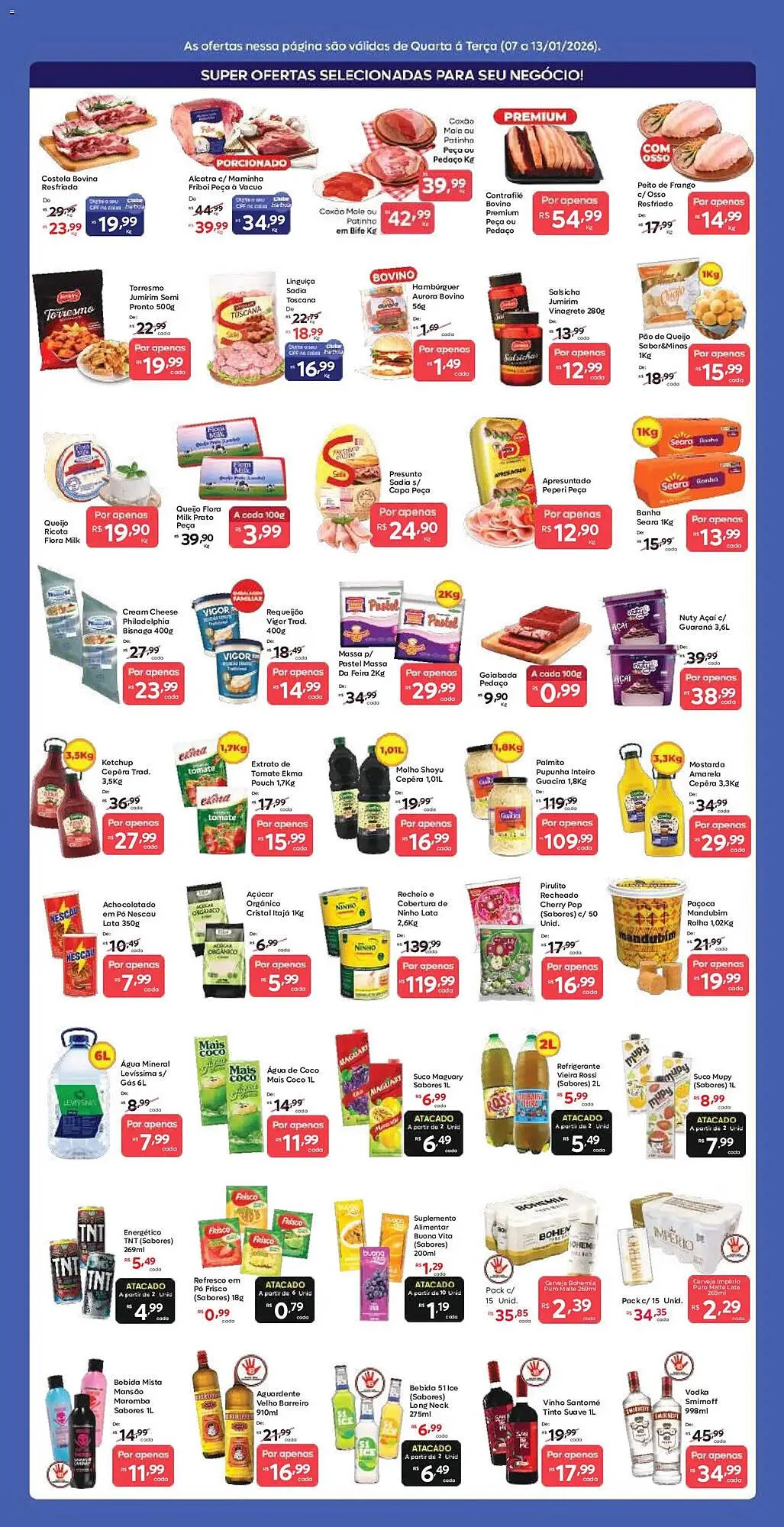 Encarte de Tabloide Barbosa Supermercados 7 de janeiro até 13 de janeiro 2026 - Pagina 2