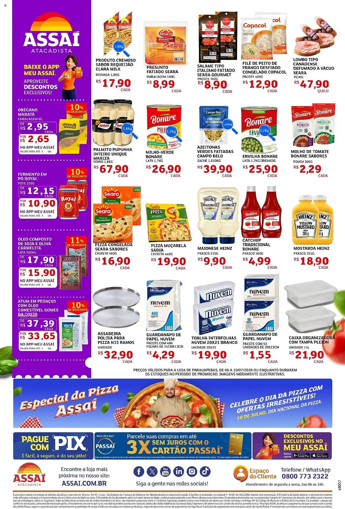 Encarte de Encarte Assaí Atacadista 6 de julho até 10 de julho 2026 - Pagina 2