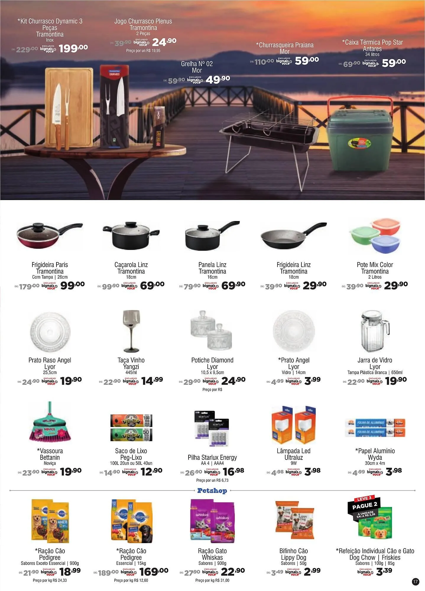 Encarte de Catálogo Big Mais Supermercados 12 de março até 17 de março 2026 - Pagina 17
