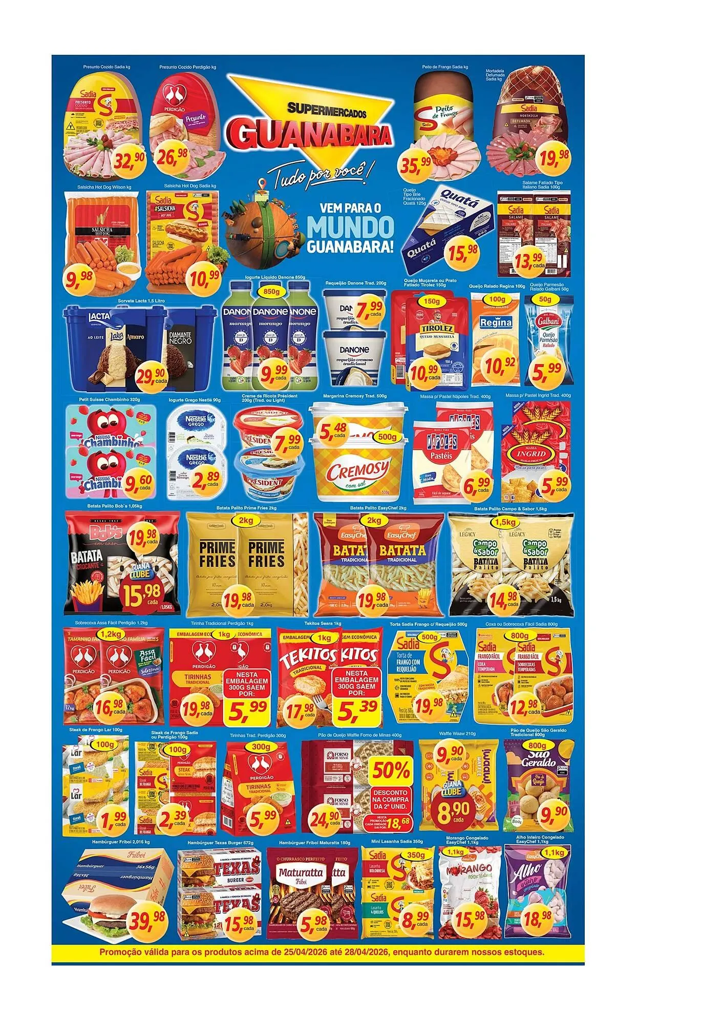 Encarte de Encarte Supermercados Guanabara 25 de abril até 28 de abril 2026 - Pagina 8