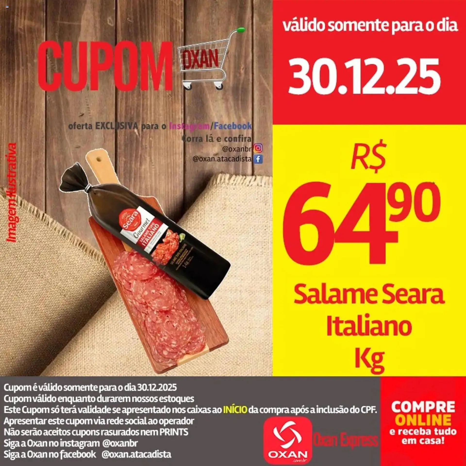 Encarte de Catálogo Oxan Atacadista 30 de dezembro até 30 de dezembro 2025 - Pagina 1