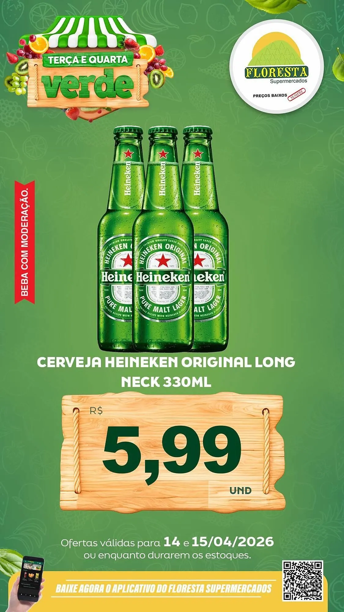 Encarte de Catálogo Floresta Supermercados 14 de abril até 15 de abril 2026 - Pagina 25