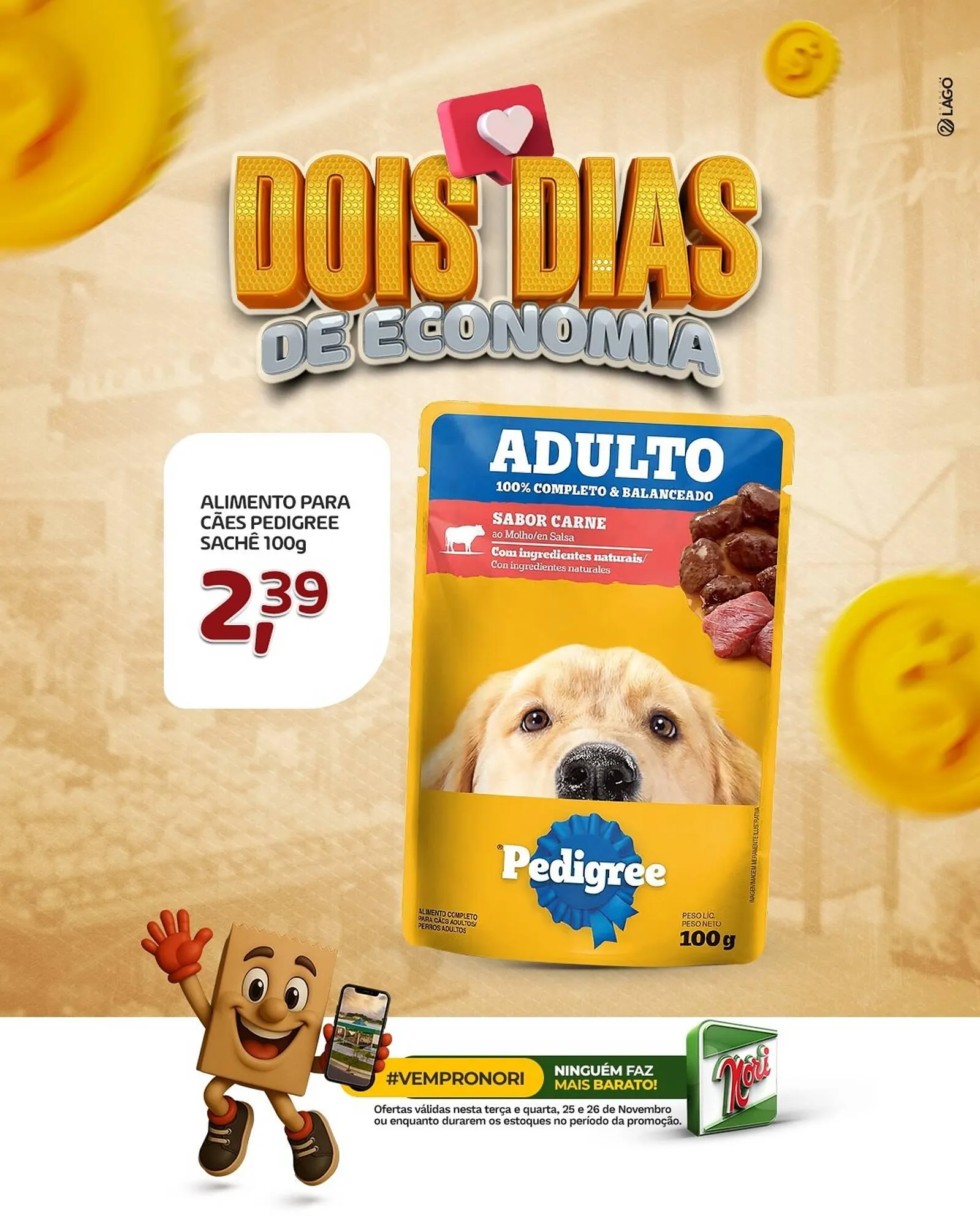Encarte de Catálogo Supermercados Nori 25 de novembro até 26 de novembro 2025 - Pagina 1