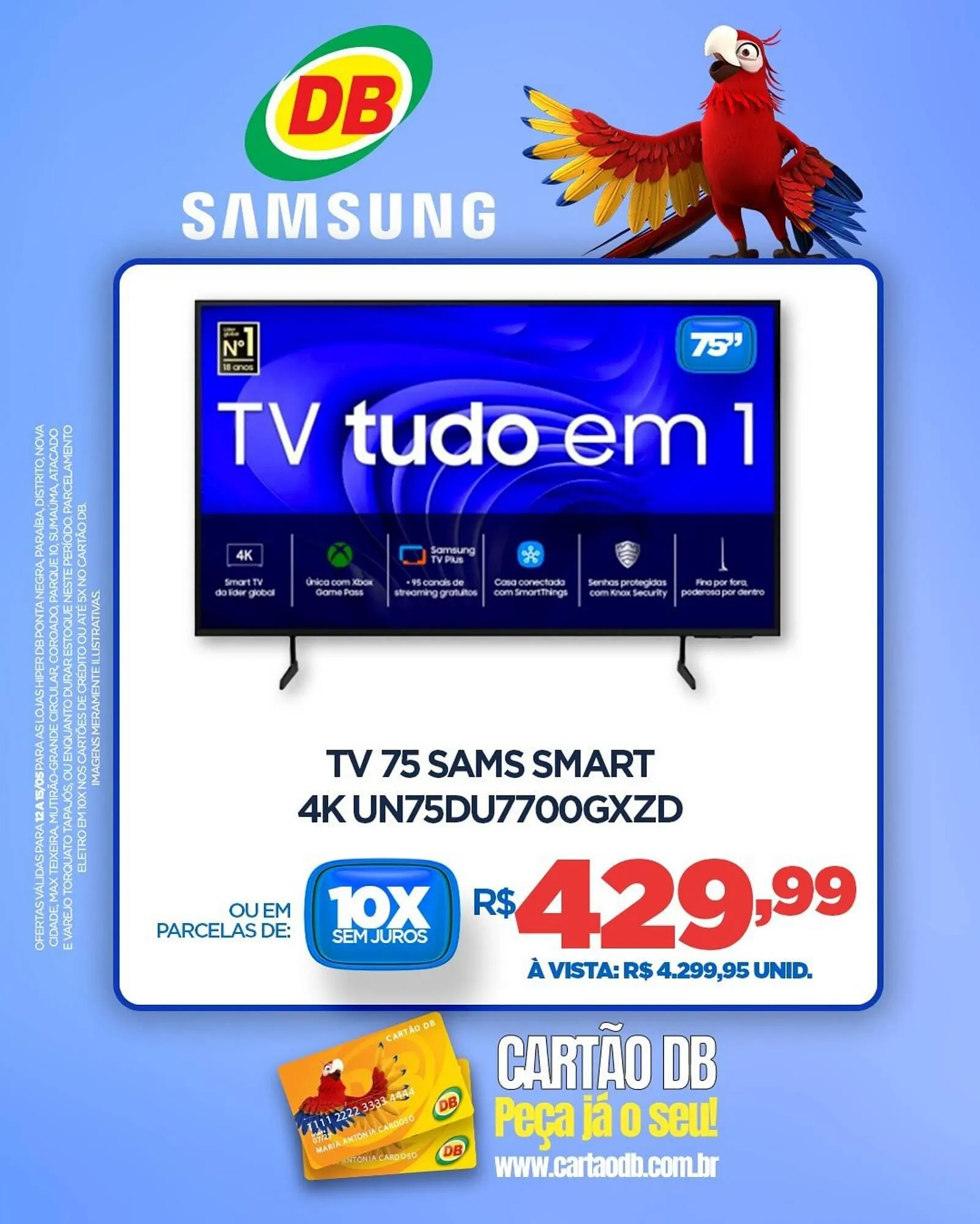 Encarte de Catálogo DB Supermercados 12 de maio até 15 de maio 2025 - Pagina 2