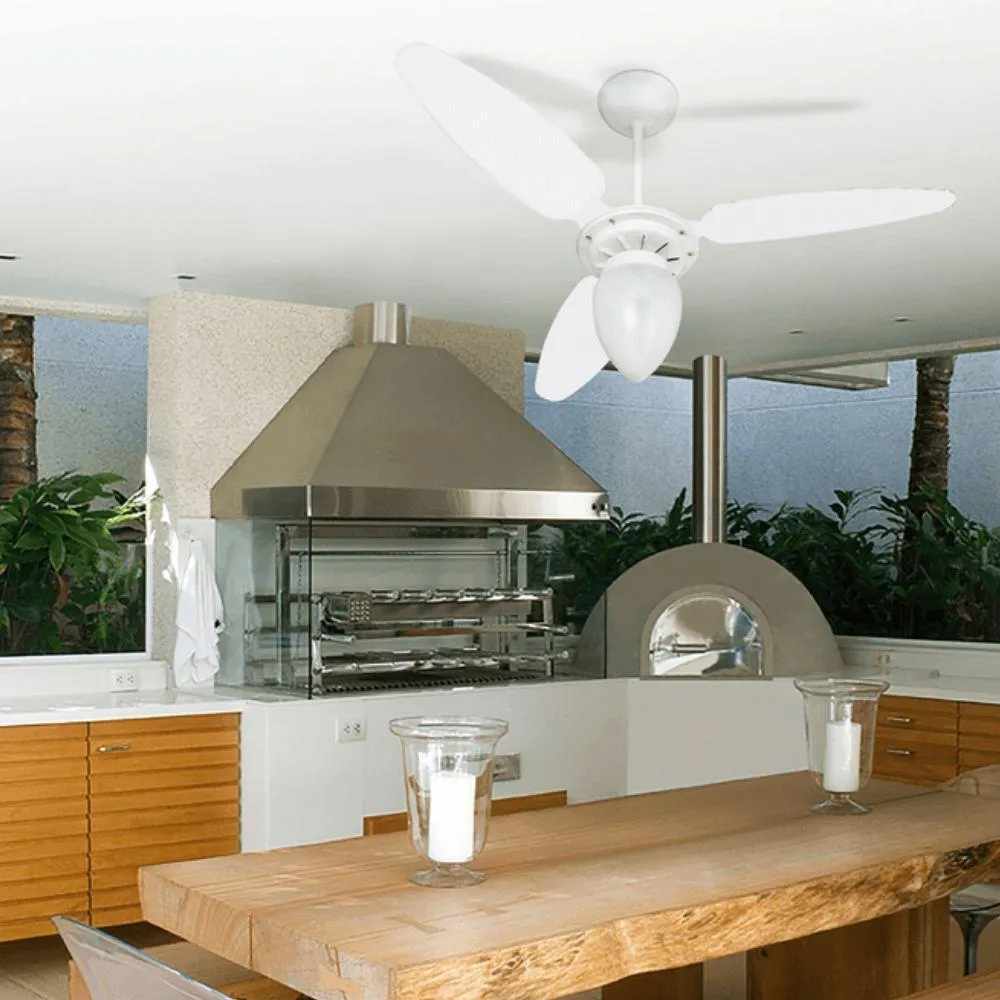 Ventilador de Teto Ventisol Wind 3 pás 220V 130W Branco