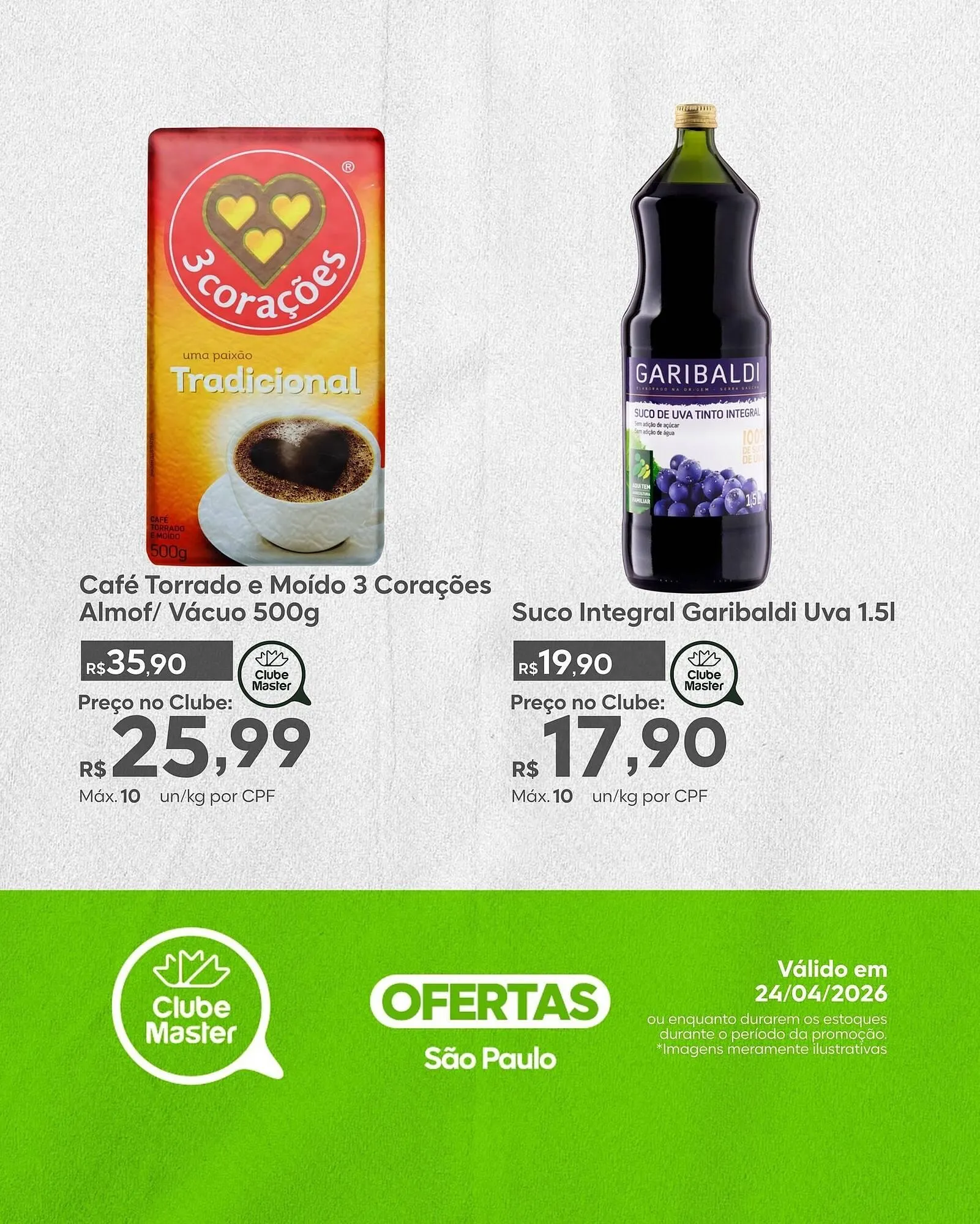 Encarte de Folheto Master Supermercados 24 de abril até 24 de abril 2026 - Pagina 4