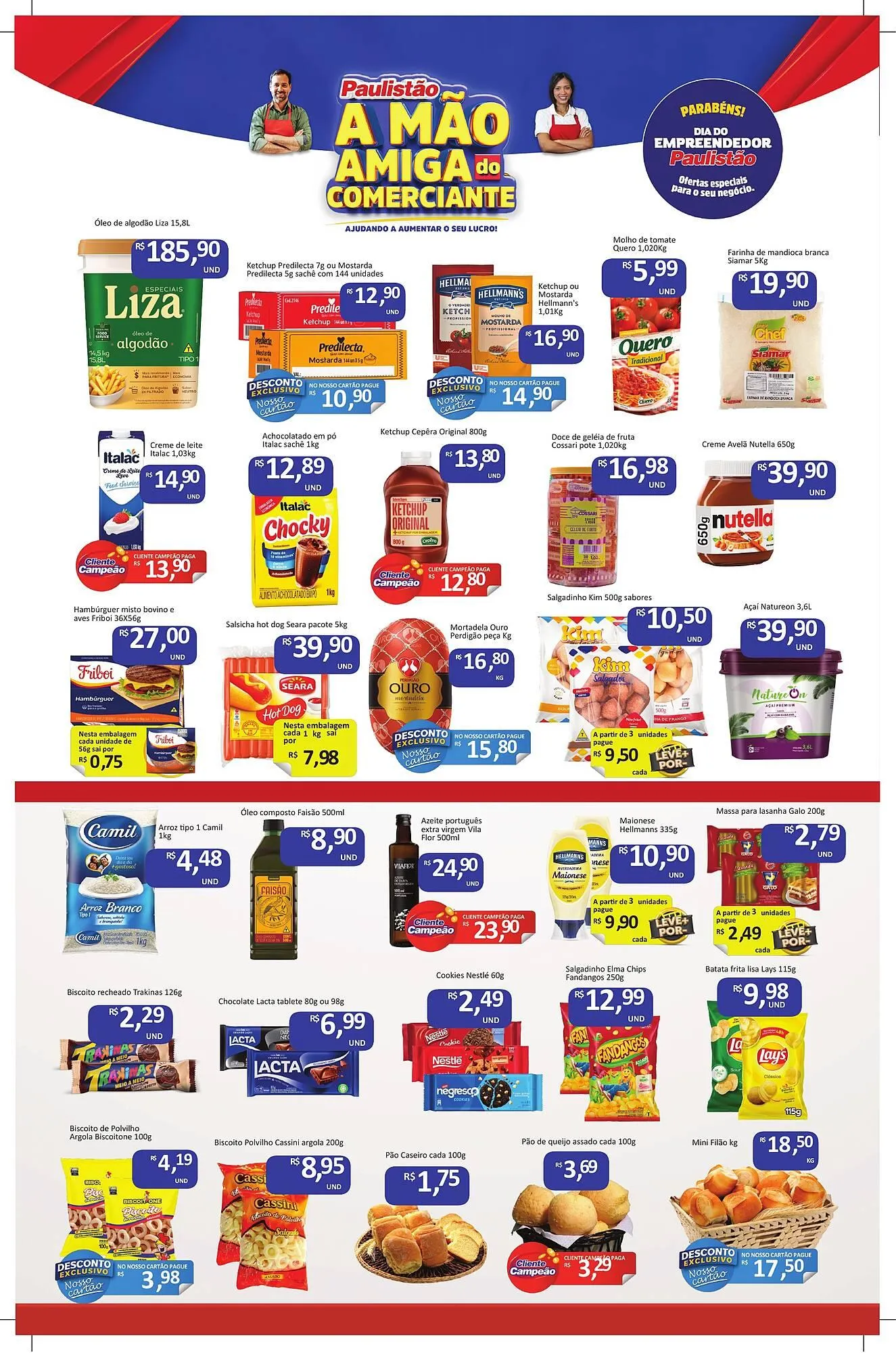 Encarte de Catálogo Paulistão Supermercados 3 de outubro até 5 de outubro 2025 - Pagina 2