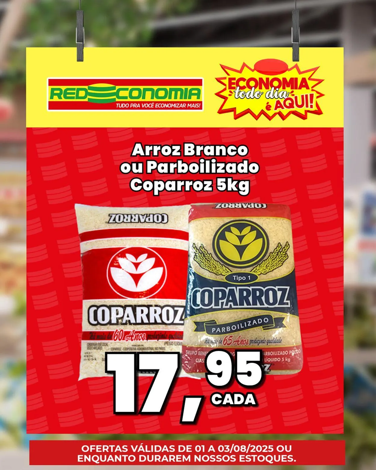 Encarte de Redeconomia 1 de agosto até 3 de agosto 2025 - Pagina 1