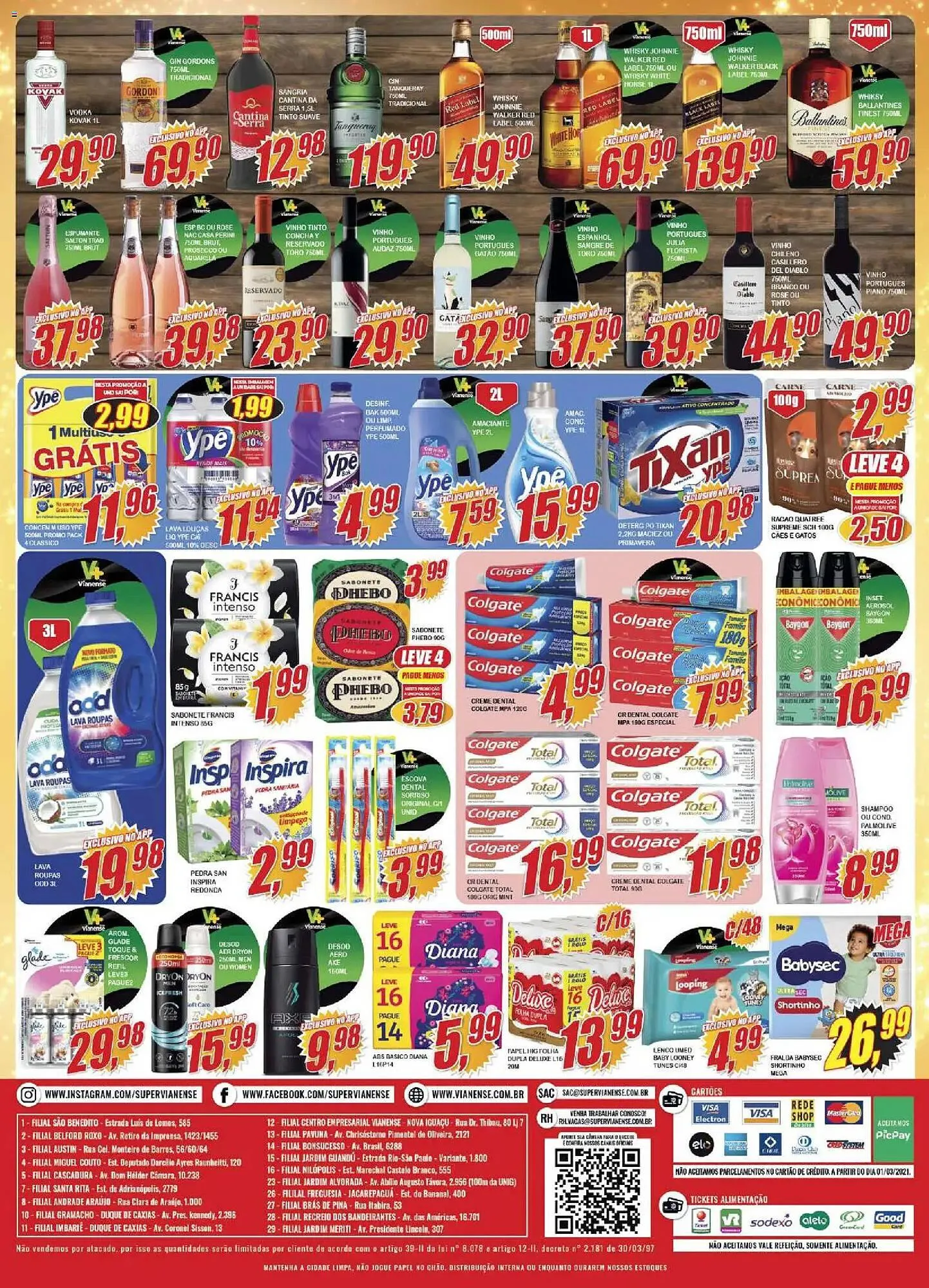 Encarte de Encarte Vianense Supermercados 3 de abril até 10 de abril 2026 - Pagina 2