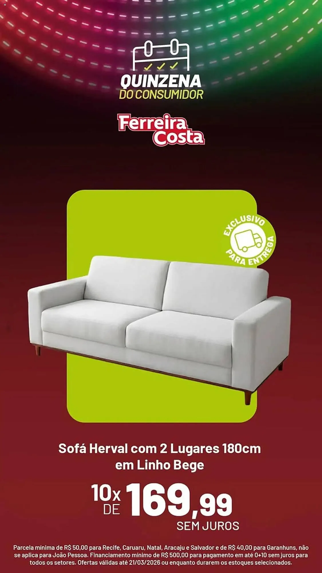 Encarte de Encarte Ferreira Costa 4 de março até 21 de março 2026 - Pagina 2