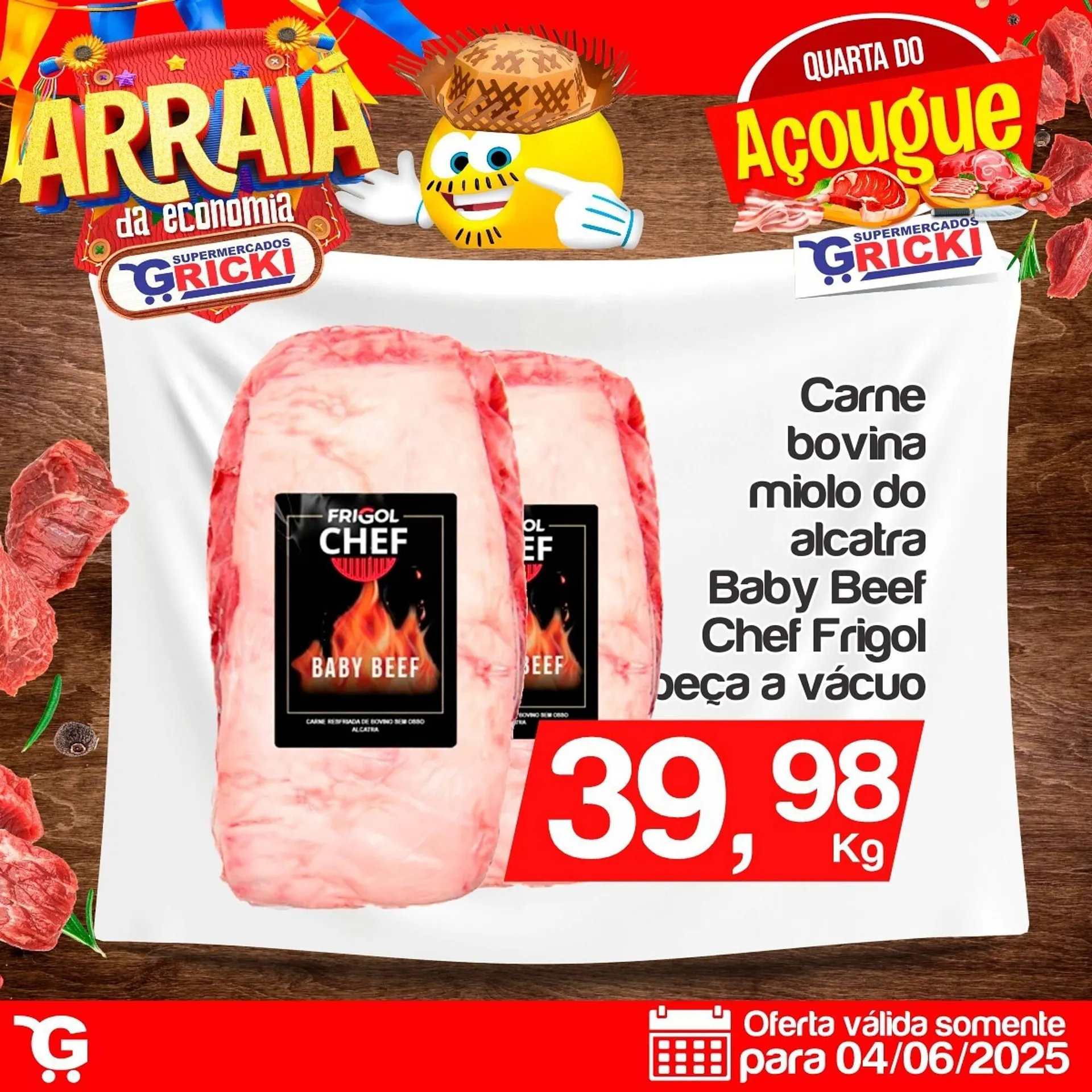 Encarte de Catálogo Supermercados Gricki 3 de junho até 4 de junho 2025 - Pagina 3