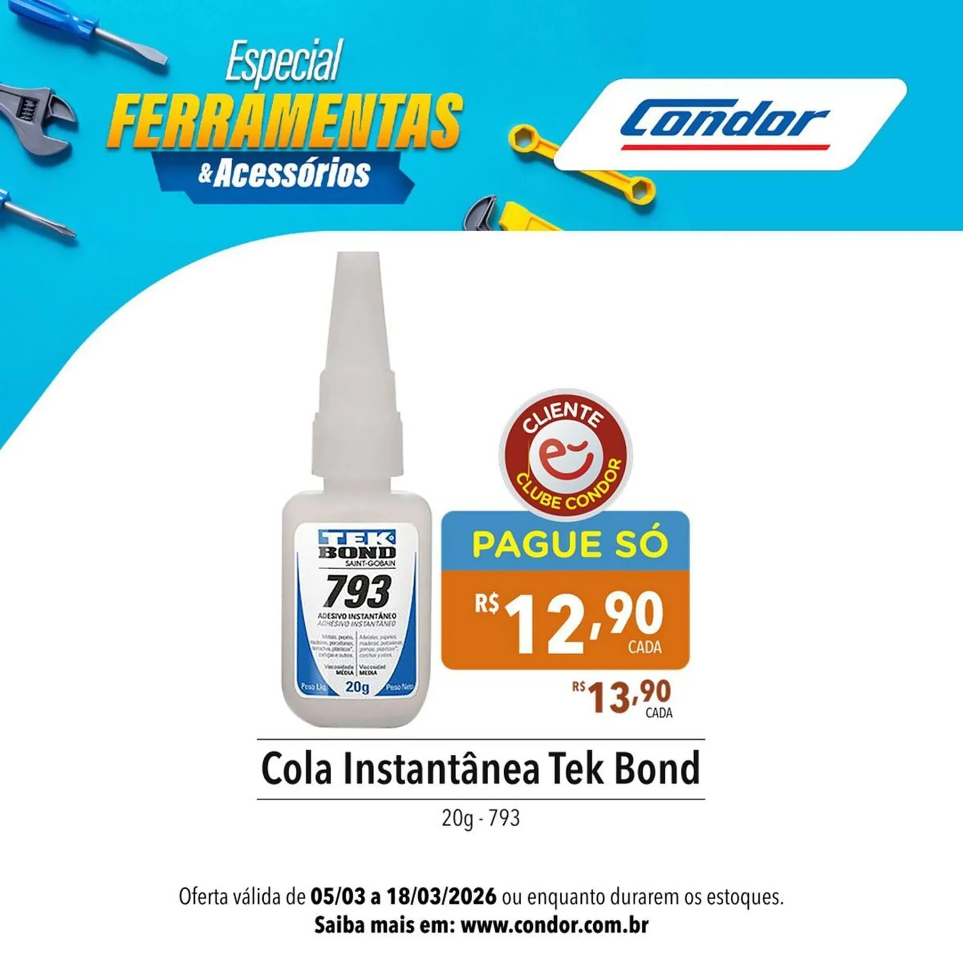 Encarte de Catálogo Supermercados Condor 12 de março até 15 de março 2026 - Pagina 22