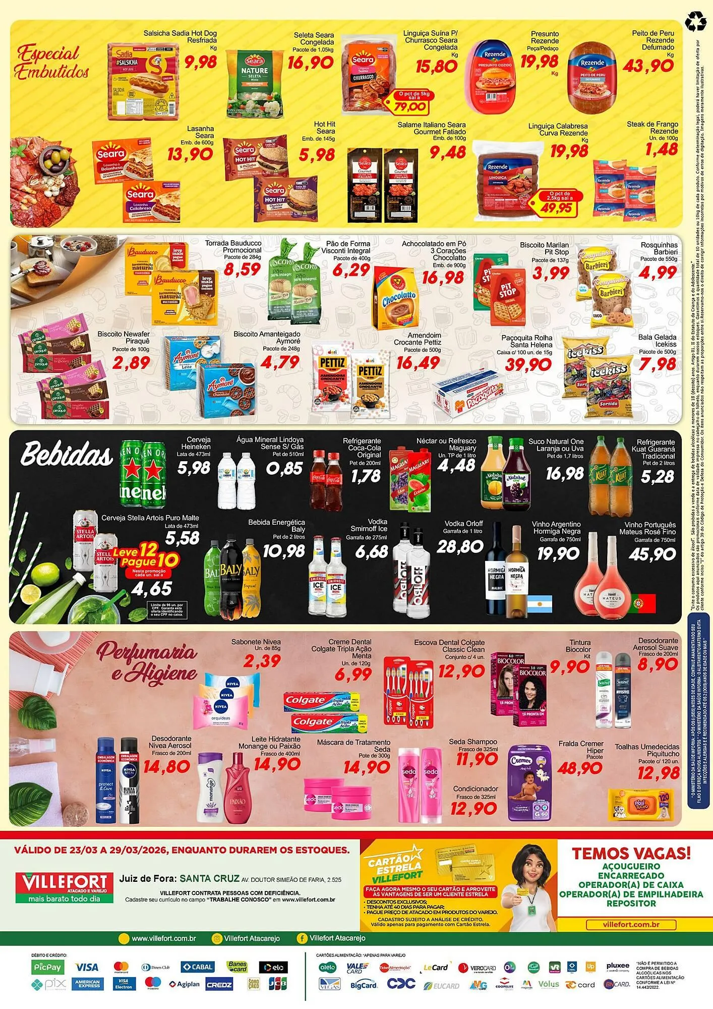Encarte de Catálogo Villefort Atacadista 23 de março até 29 de março 2026 - Pagina 2