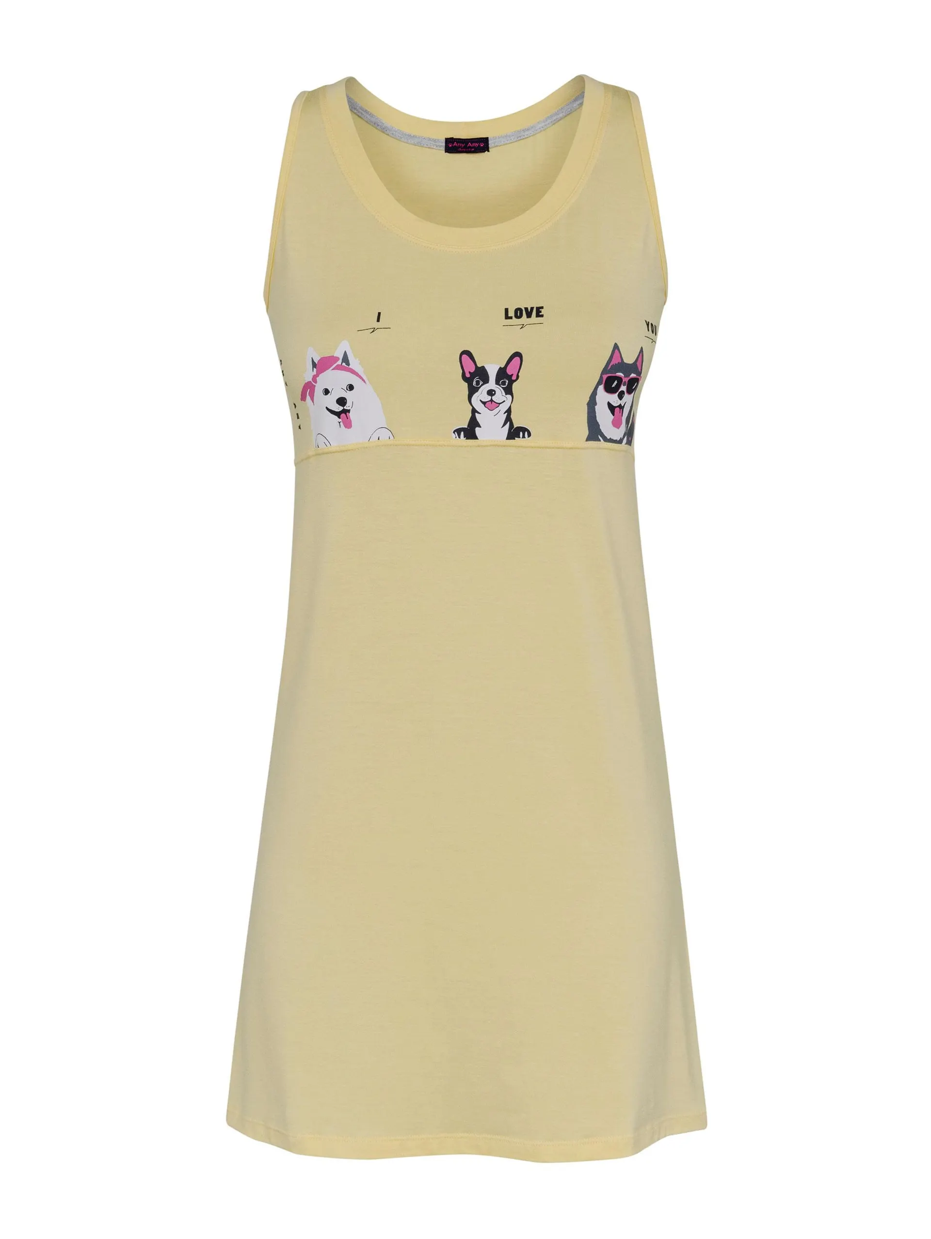 Camisola Alças Yellow Dogs