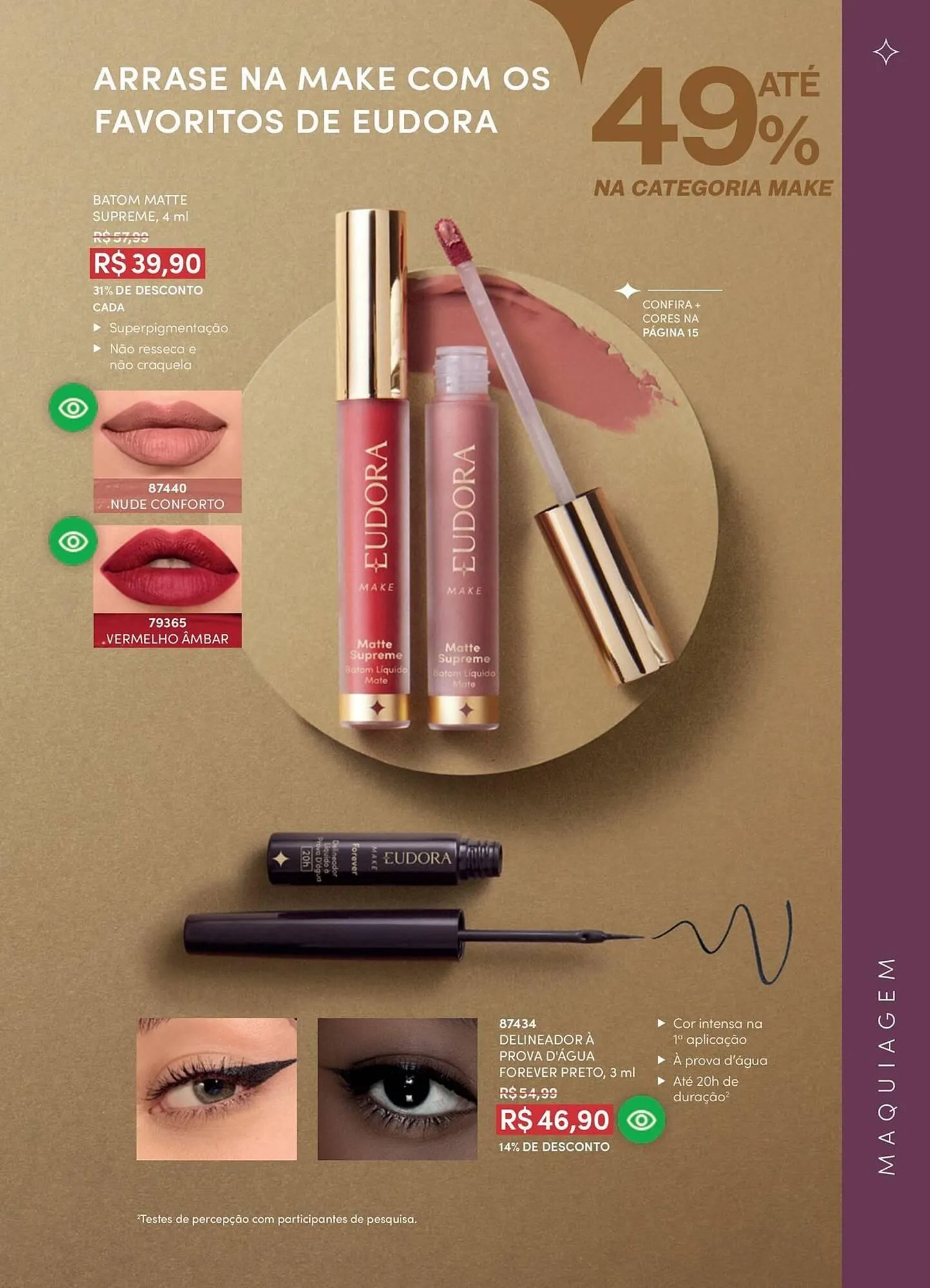 Encarte de Catálogo Eudora 1 de abril até 1 de maio 2026 - Pagina 11