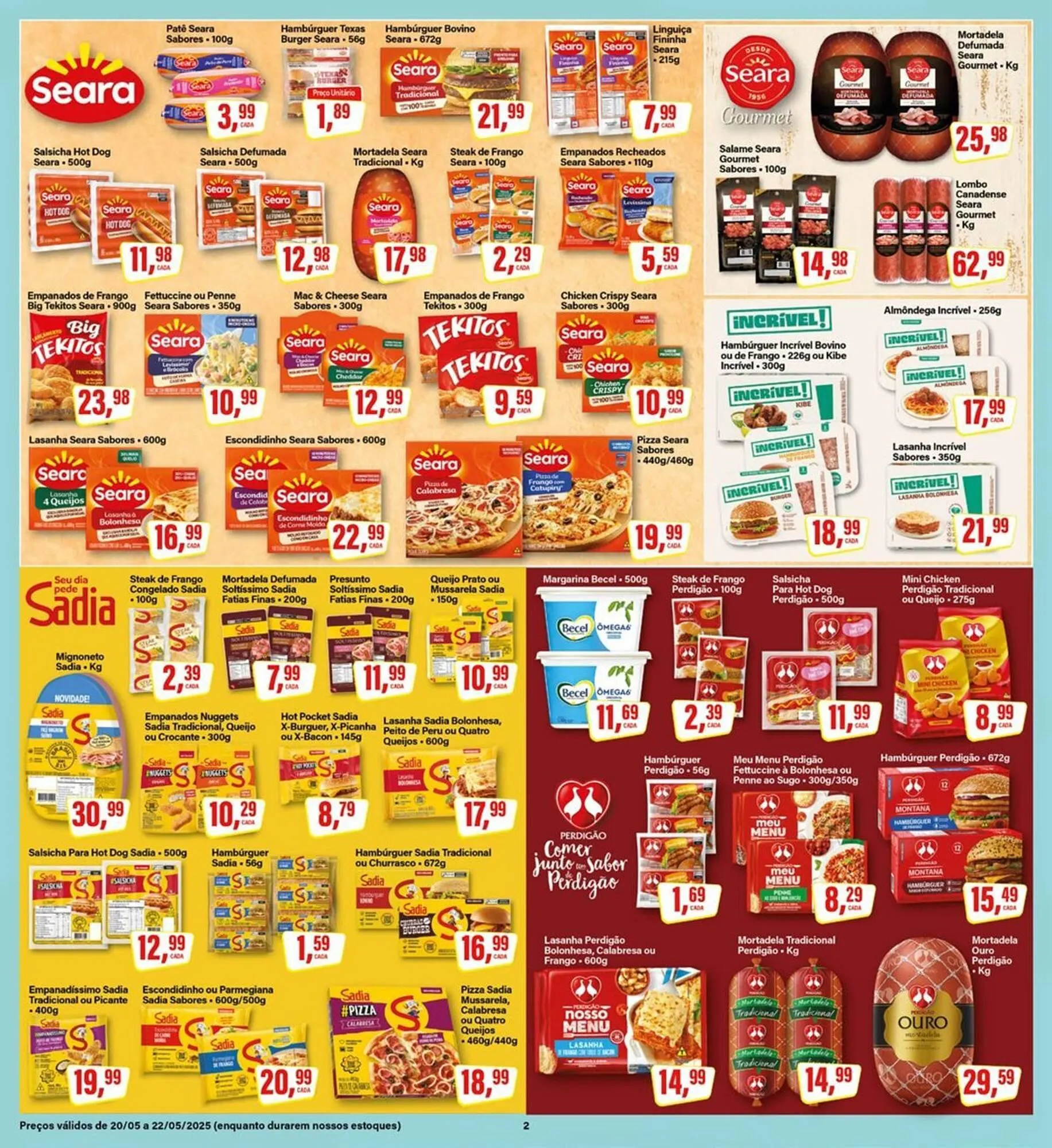 Encarte de Catálogo Rede Supermarket 20 de maio até 22 de maio 2025 - Pagina 2