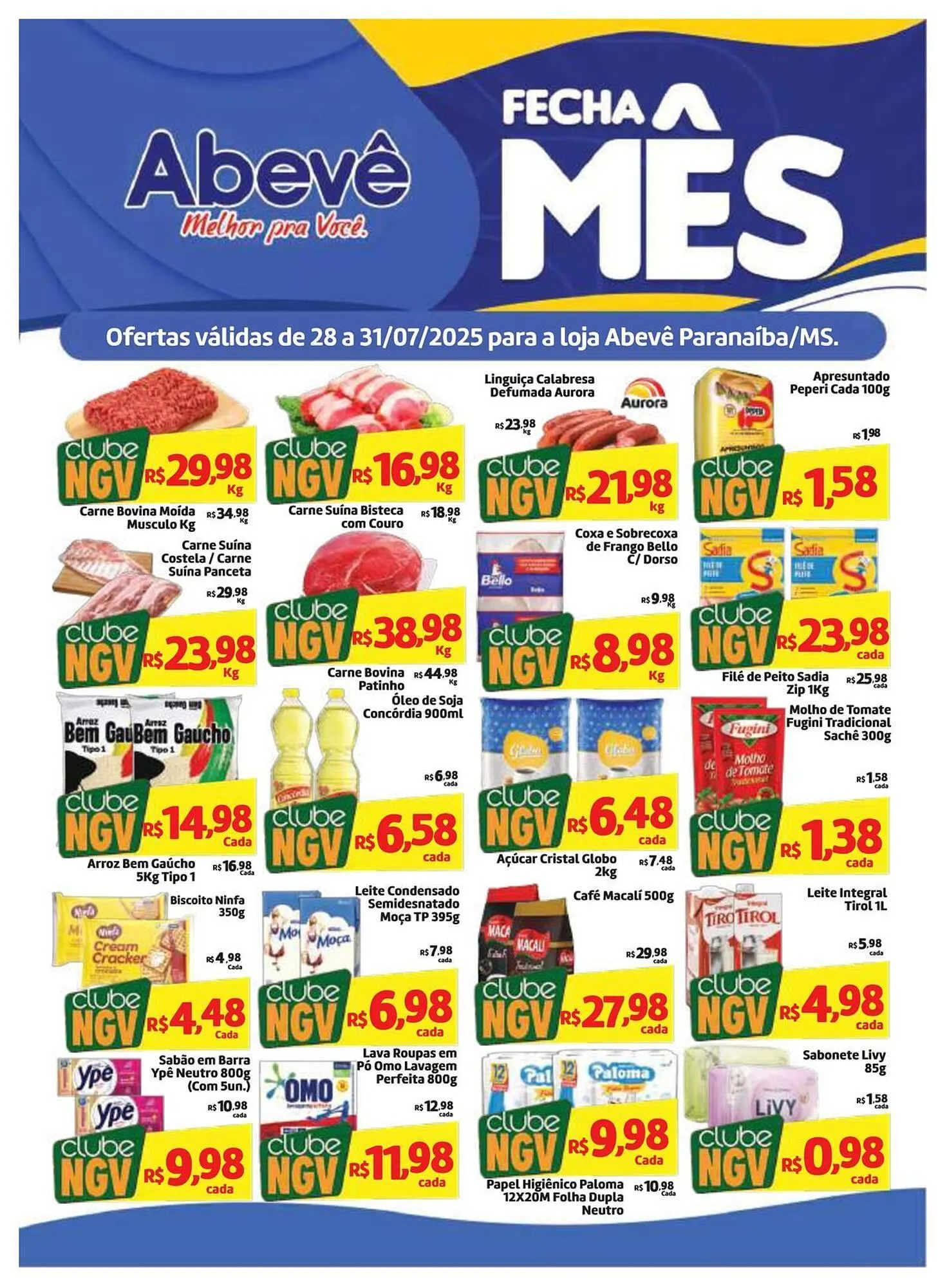 Catálogo Abevê Supermercados - 1