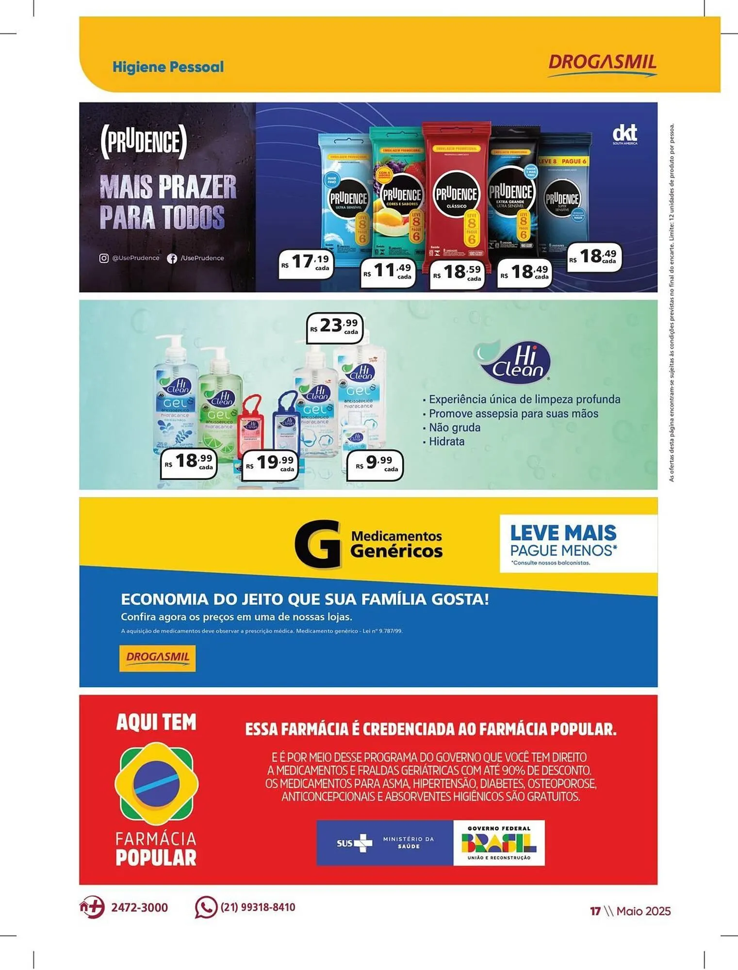 Encarte de Catálogo Drogasmil 5 de maio até 1 de junho 2025 - Pagina 17