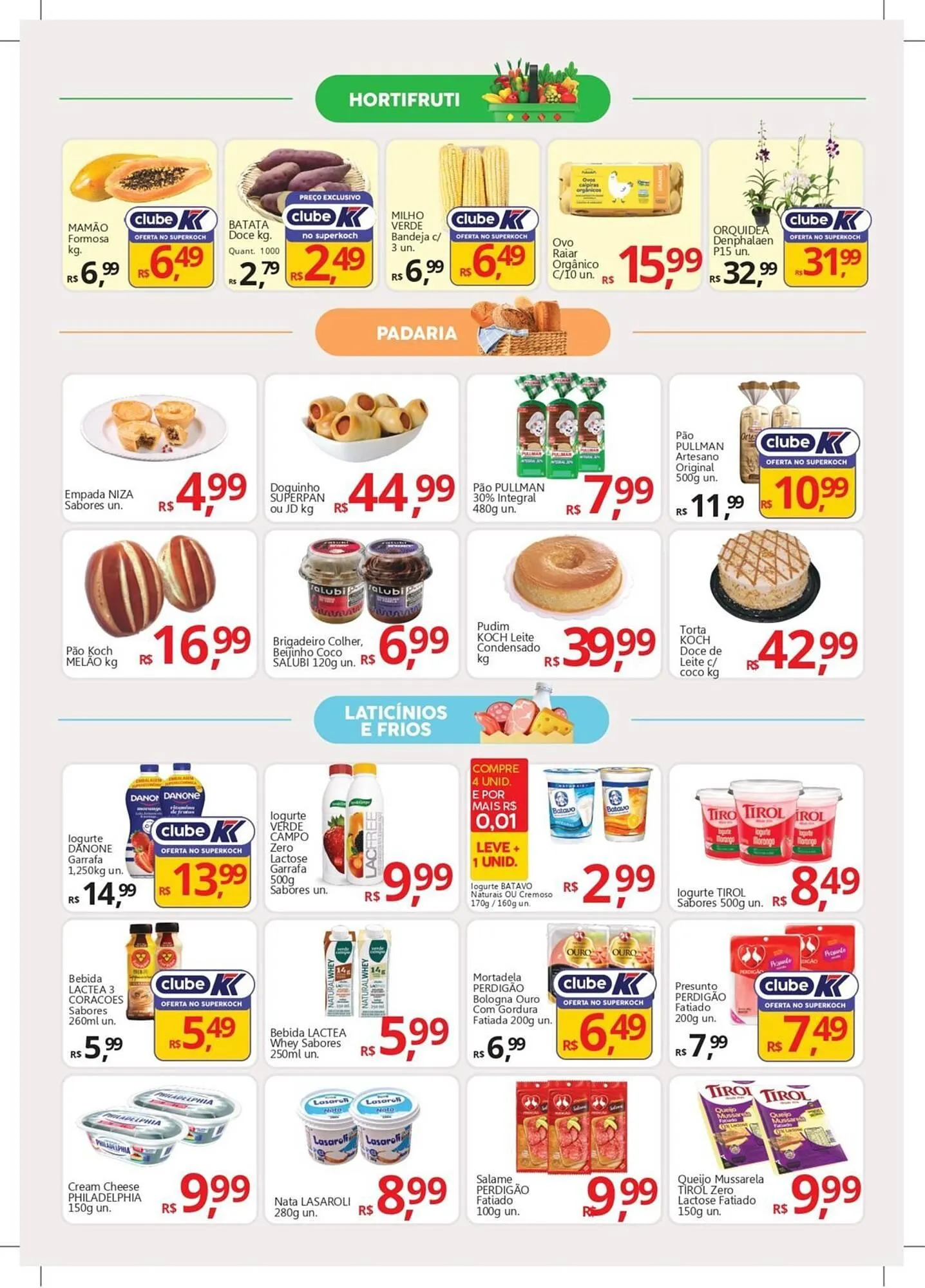 Encarte de Catálogo Supermercados Koch 18 de agosto até 22 de agosto 2025 - Pagina 4