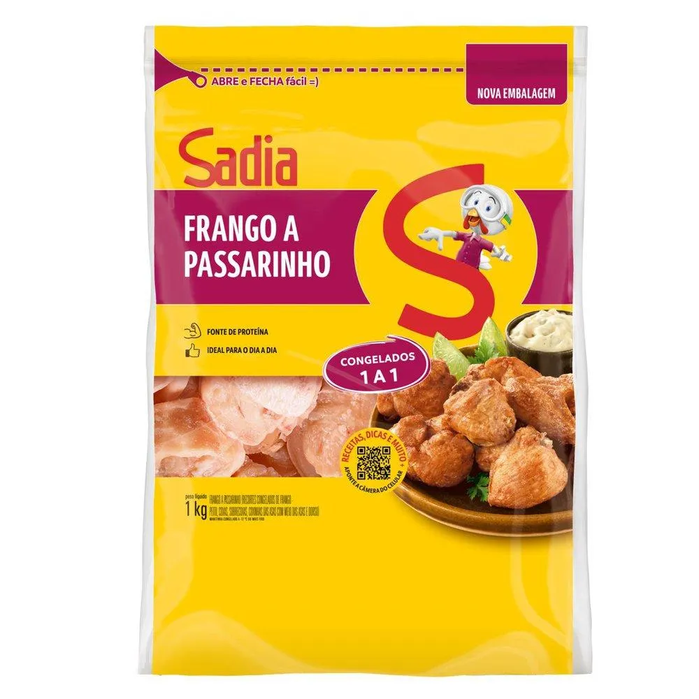Frango a Passarinho Congelado Sadia 1kg