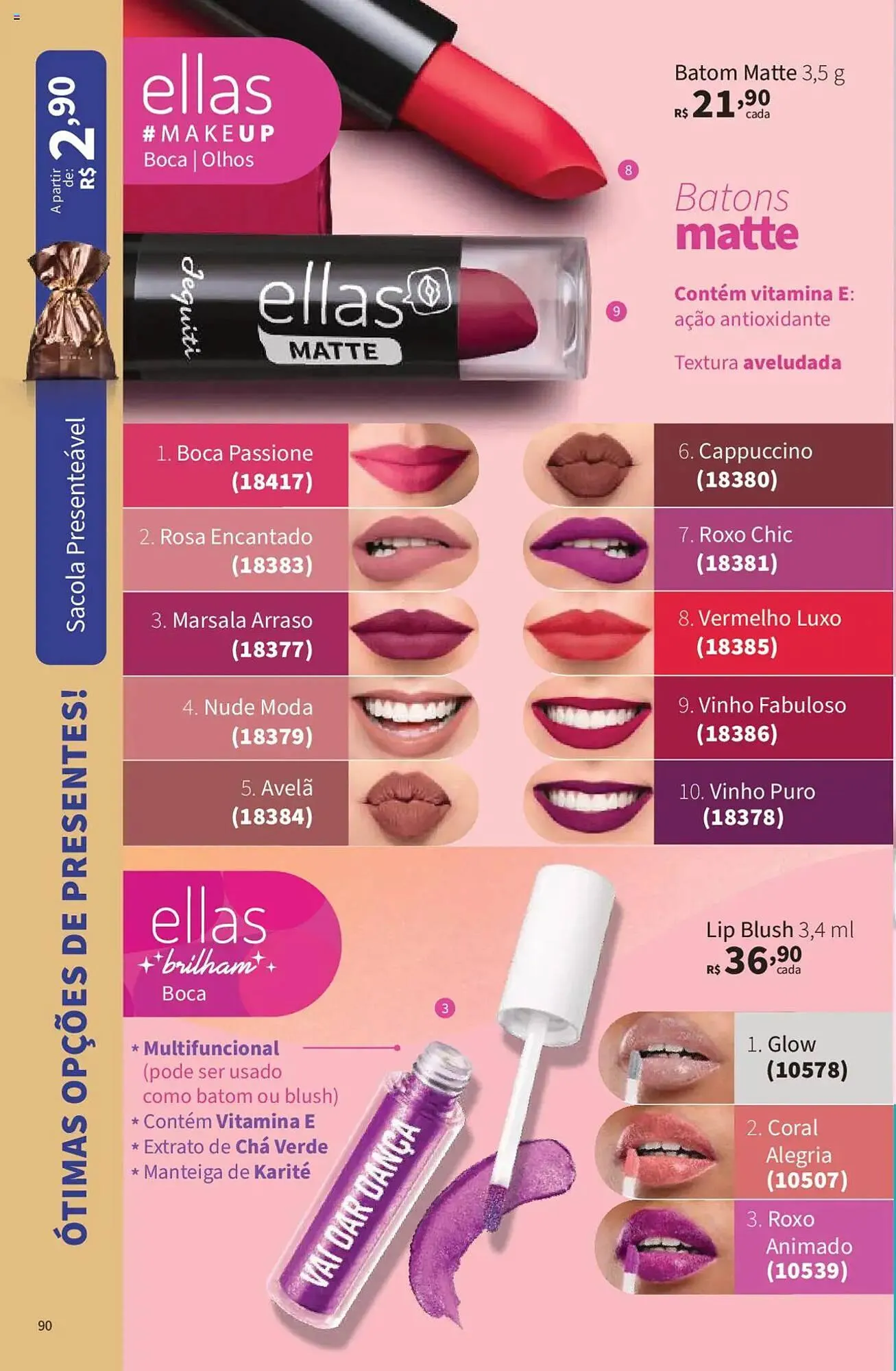 Encarte de Catálogo Jequiti 19 de junho até 17 de julho 2025 - Pagina 90