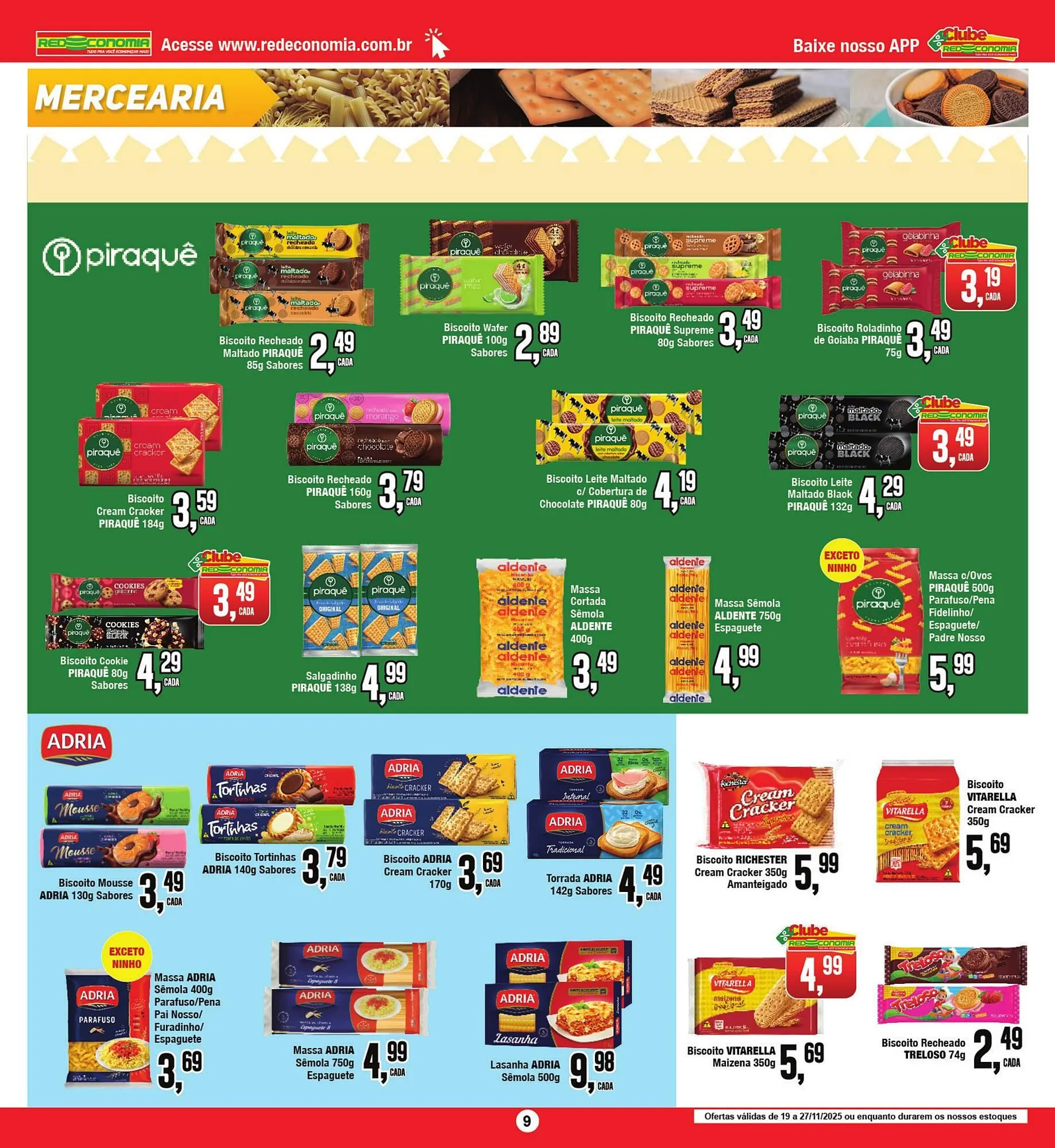 Encarte de Encarte Rede Economia 19 de novembro até 27 de novembro 2025 - Pagina 9