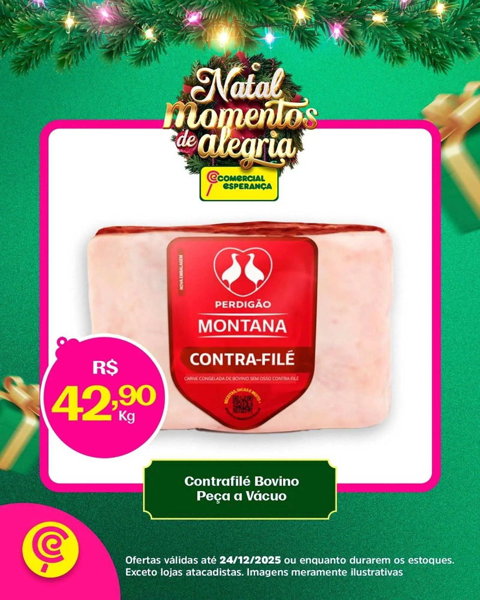 Encarte de Folheto Comercial Esperança 22 de dezembro até 24 de dezembro 2025 - Pagina 1