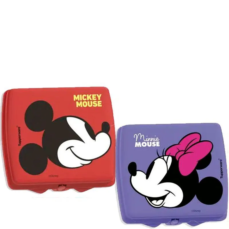 kit Porta Sanduiche Mickey + Porta Sanduiche Minnie