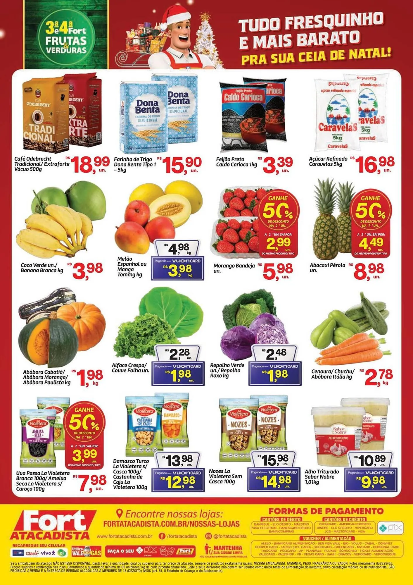Encarte de Tabloide Fort Atacadista 10 de dezembro até 10 de dezembro 2025 - Pagina 2