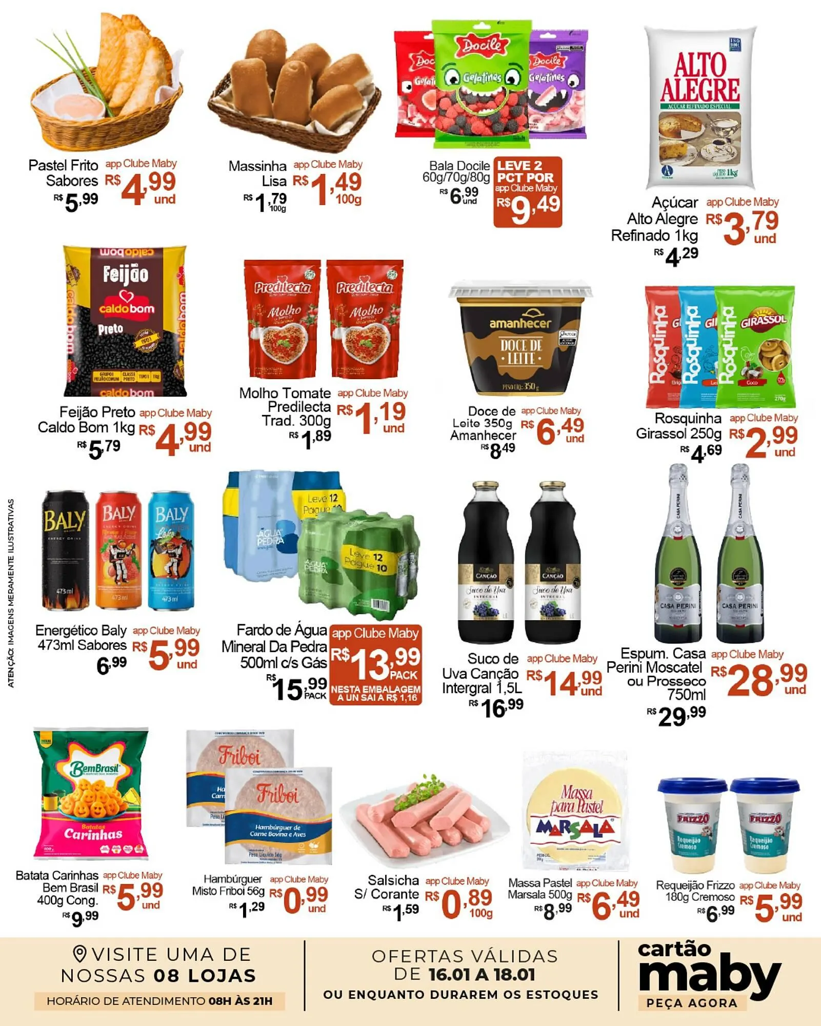 Encarte de Catálogo Maby Supermercados 16 de janeiro até 18 de janeiro 2026 - Pagina 2