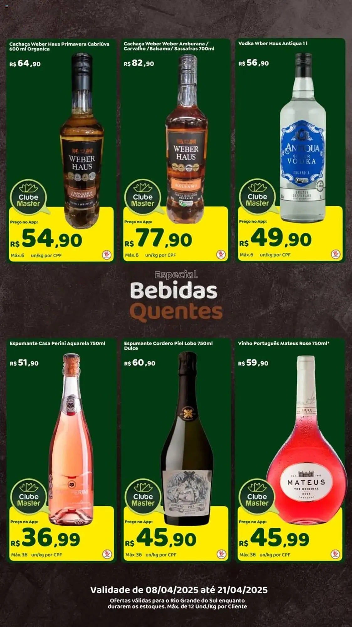 Encarte de Catálogo Master Supermercados 8 de abril até 21 de abril 2025 - Pagina 3