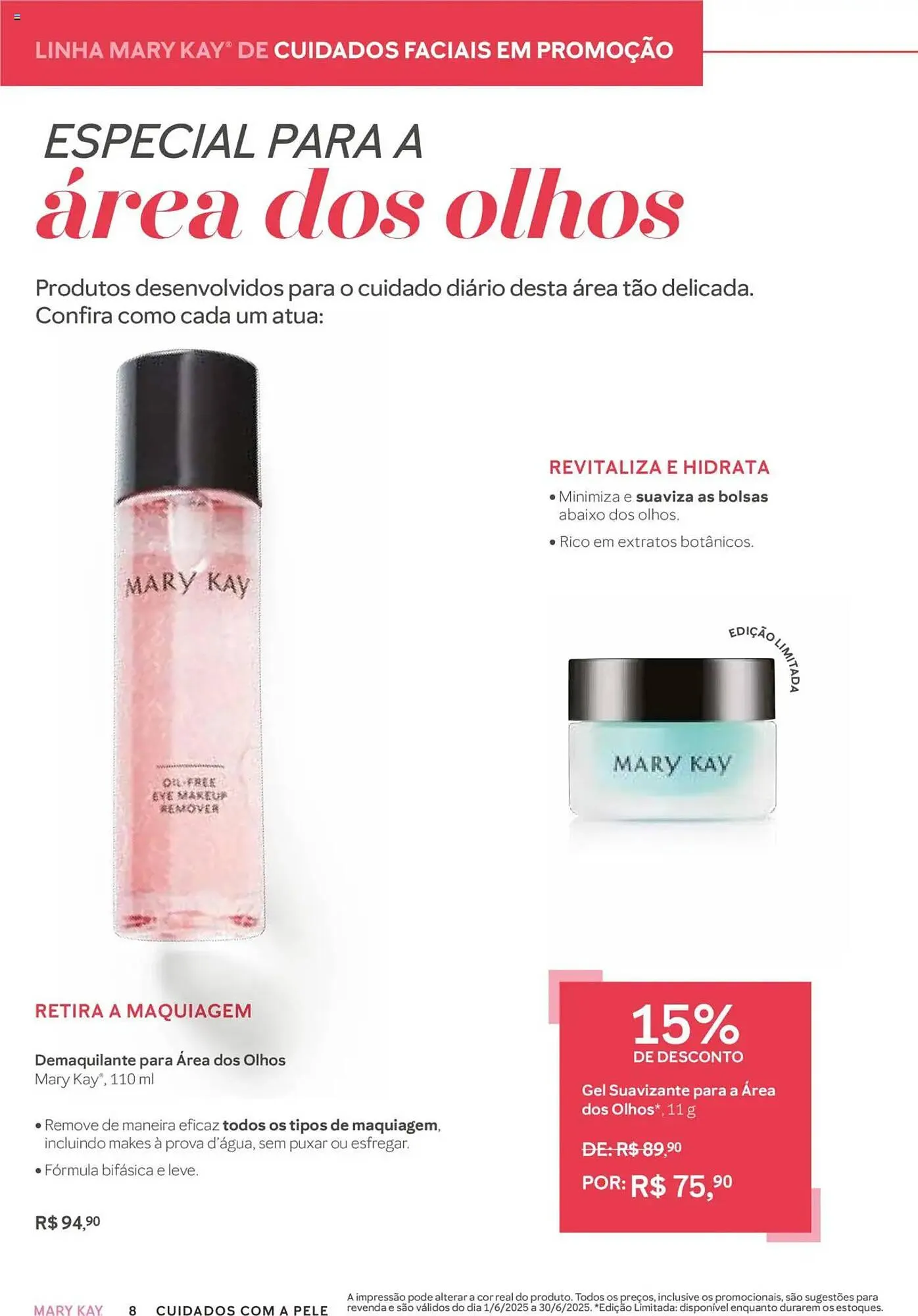 Encarte de Catálogo Mary Kay 1 de junho até 1 de julho 2025 - Pagina 8