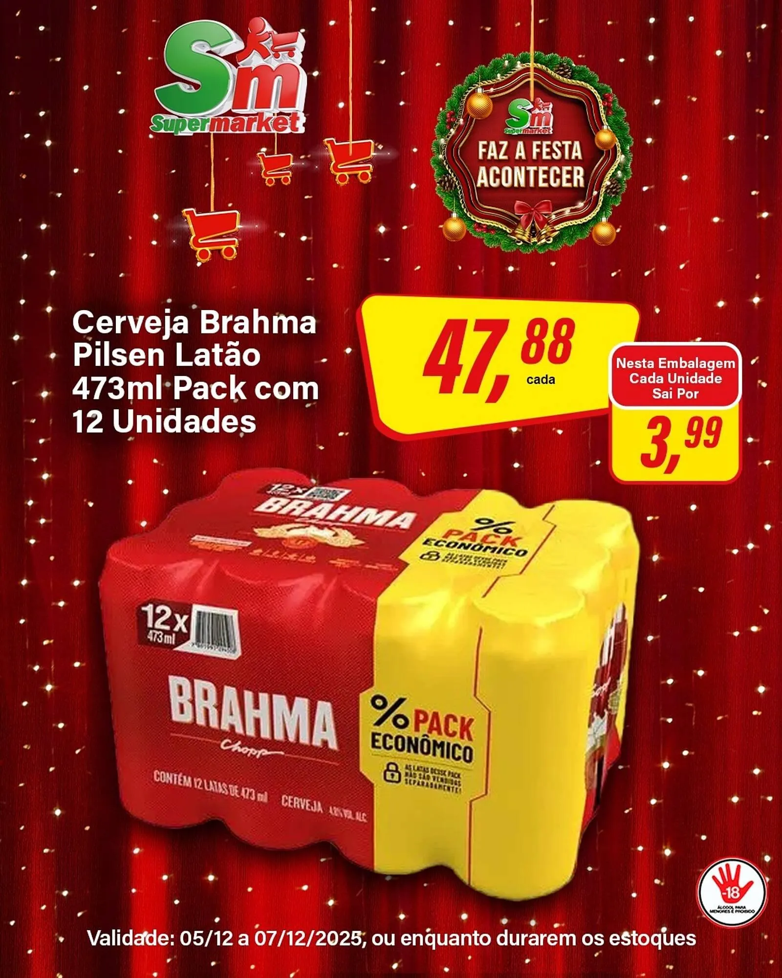 Encarte de Encarte Rede Supermarket 5 de dezembro até 7 de dezembro 2025 - Pagina 1