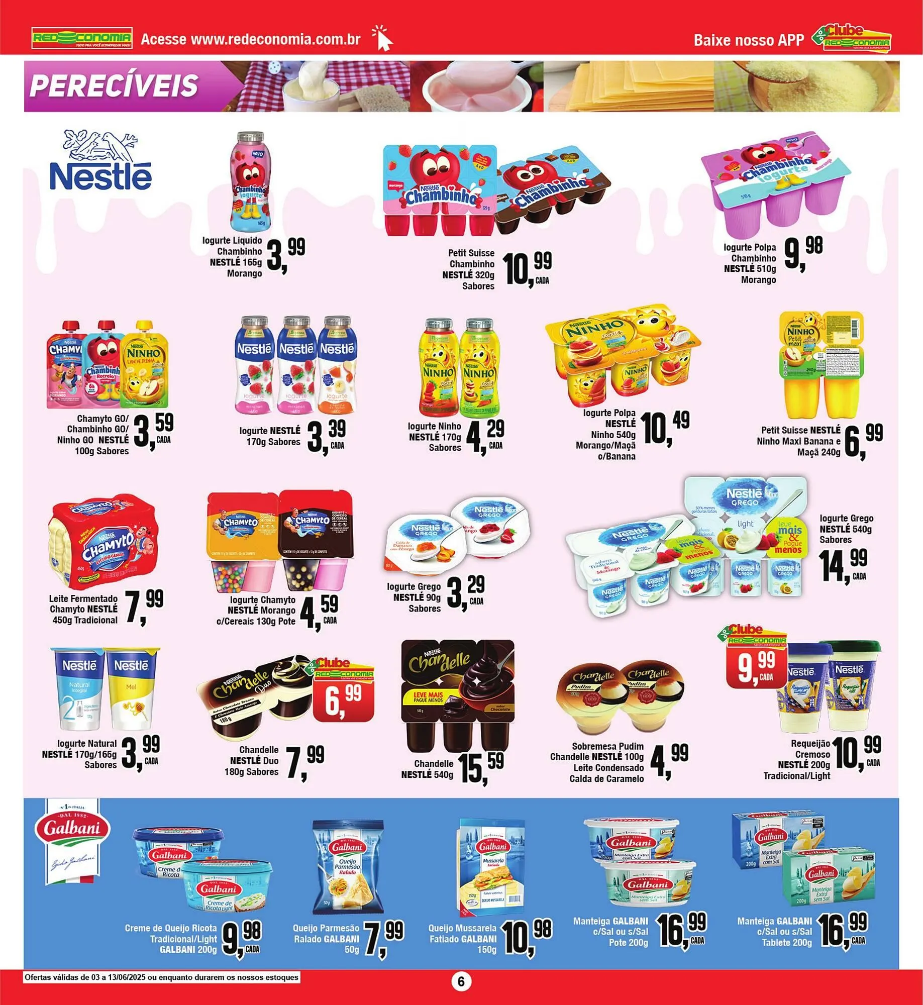 Encarte de Catálogo Rede Economia 4 de junho até 14 de junho 2025 - Pagina 6