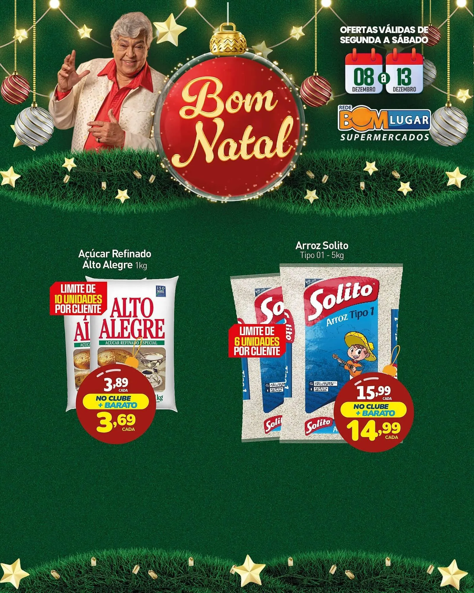 Encarte de Folheto Rede Bom Lugar 8 de dezembro até 13 de dezembro 2025 - Pagina 1