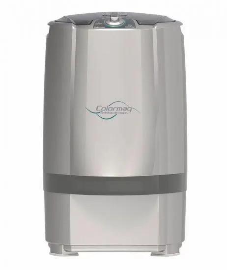 Centrífuga de Roupas Colormaq 12 Kg - Cesto Inox, Abertura Automática - Prata