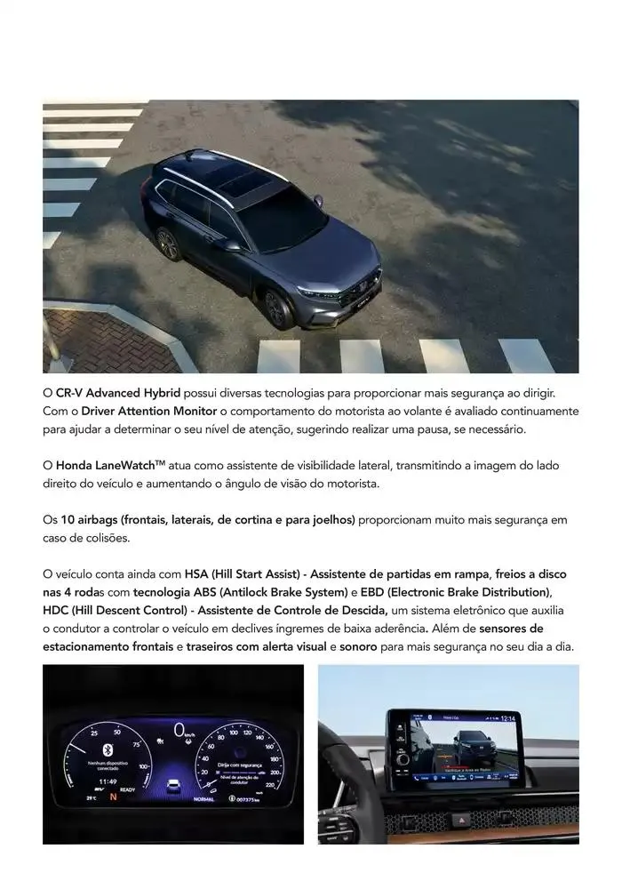 Encarte de Honda - CR-V Híbrido 15 de outubro até 15 de outubro 2025 - Pagina 10