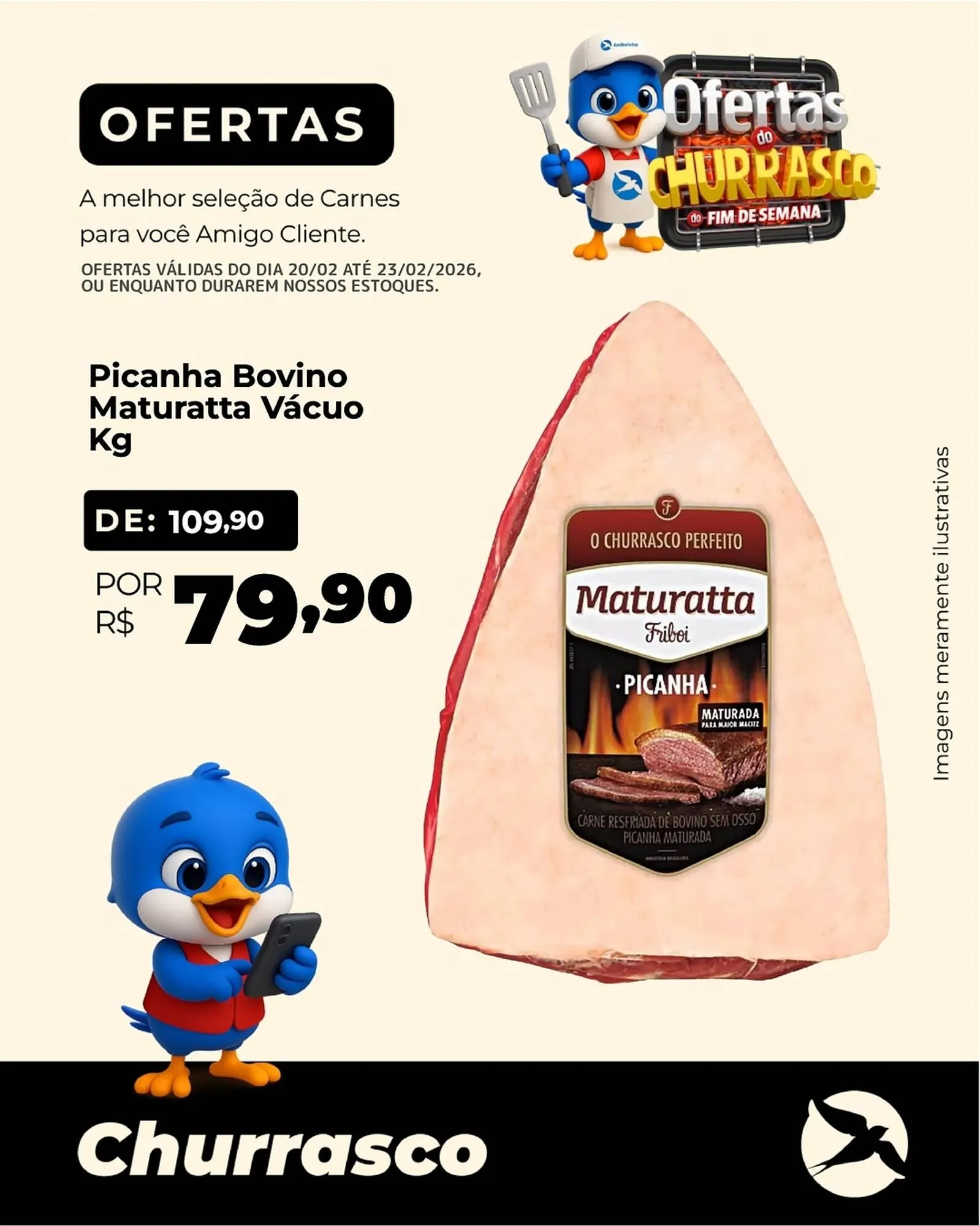 Encarte de Folheto Andorinha Hipermercado 21 de fevereiro até 23 de fevereiro 2026 - Pagina 3