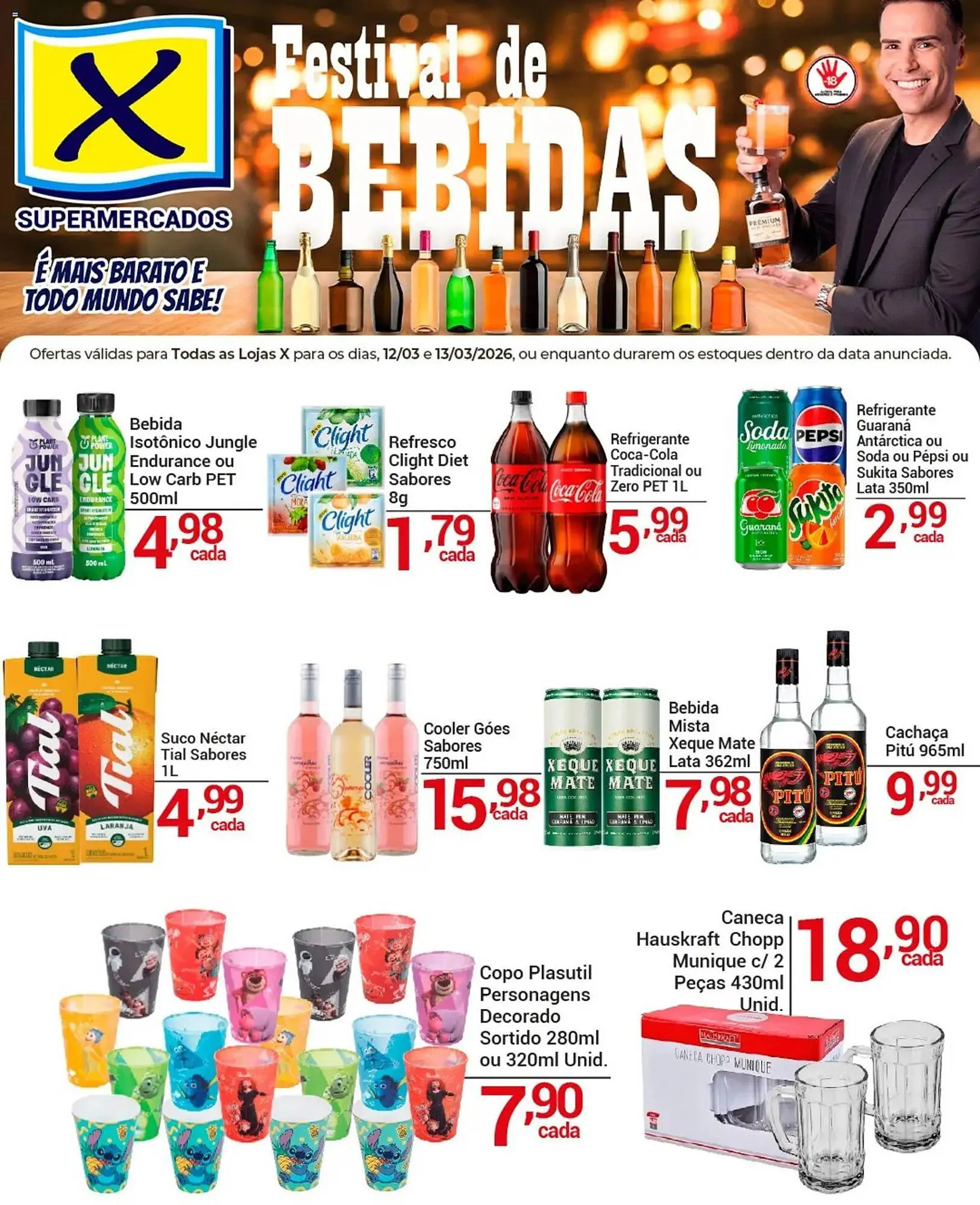 Encarte de Folheto X Supermercados 13 de março até 13 de março 2026 - Pagina 2