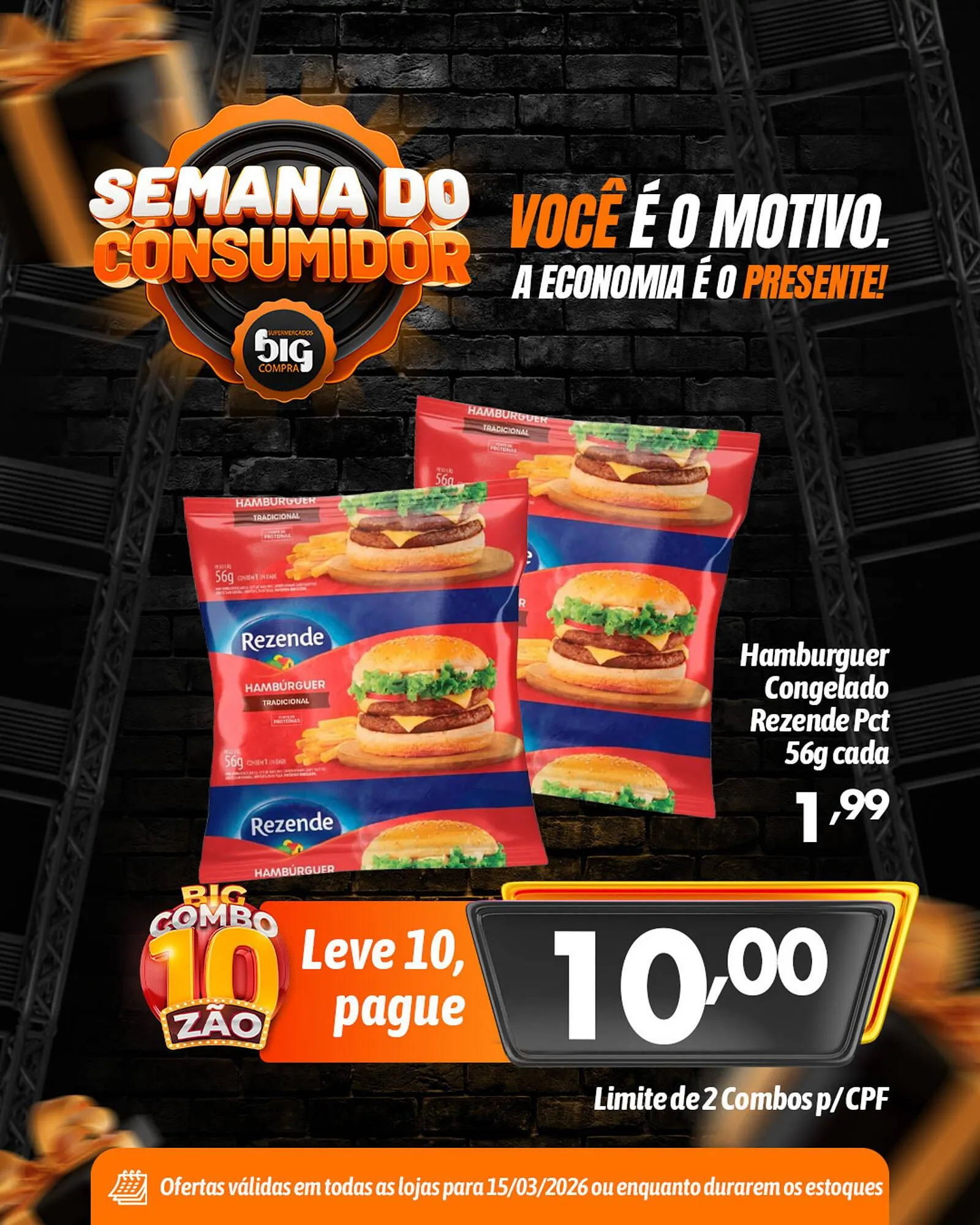 Encarte de Catálogo Supermercados Big Compra 15 de março até 15 de março 2026 - Pagina 2