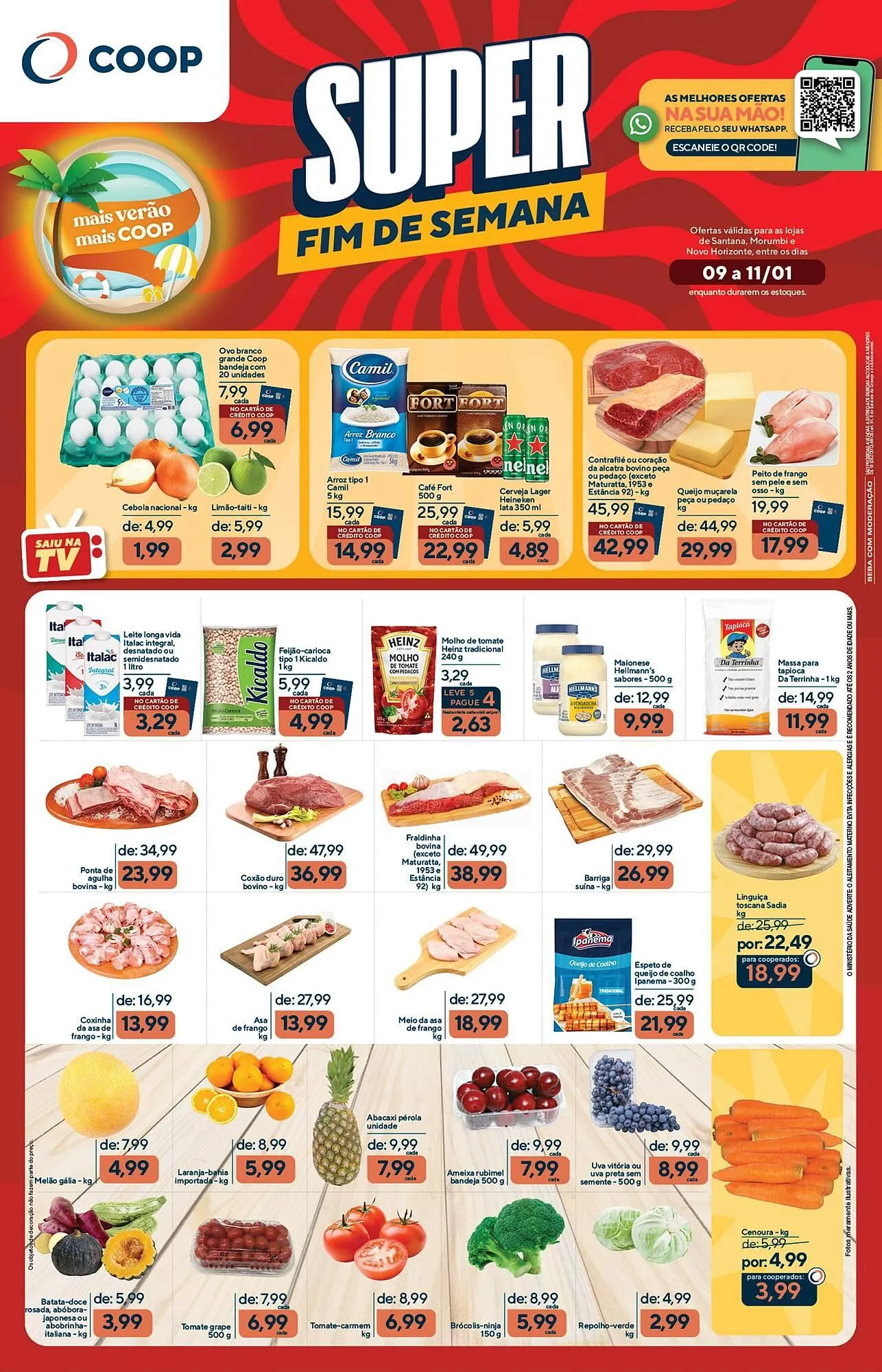 Encarte de Folheto Coop 9 de janeiro até 11 de janeiro 2026 - Pagina 1