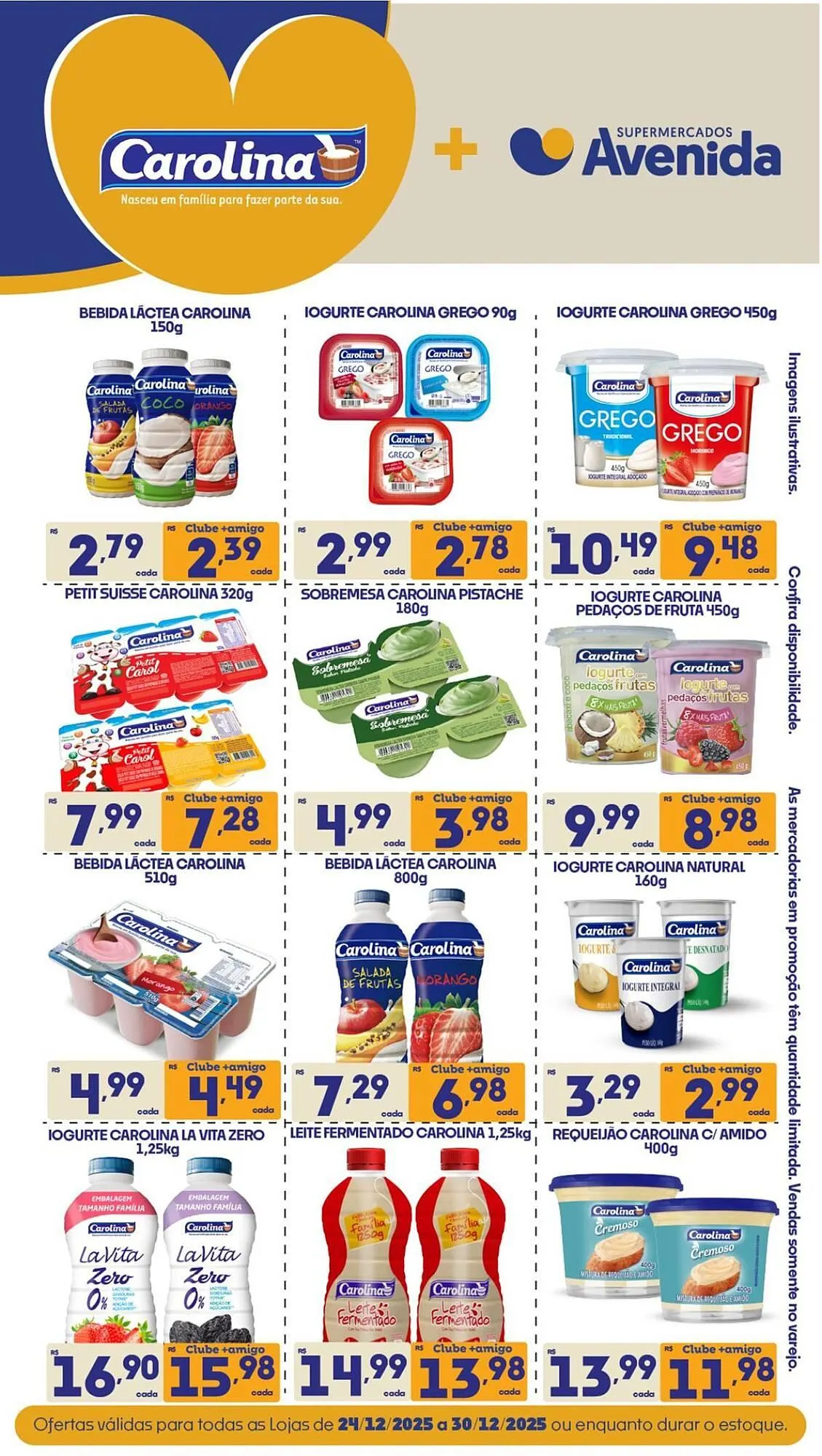 Encarte de Catálogo Supermercados Avenida 24 de dezembro até 30 de dezembro 2025 - Pagina 1